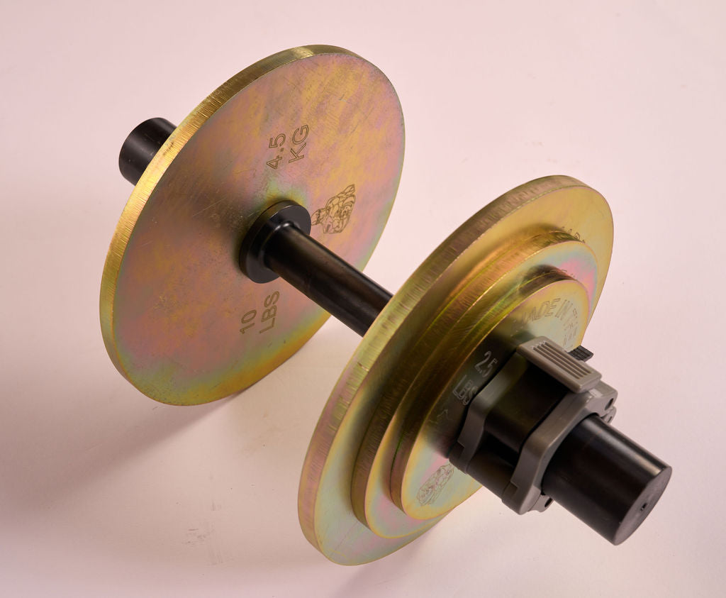 Solid Steel Loadable Dumbbell Sets (Preorder) | Adjustable Olympic Dumbbells – Weight It Out