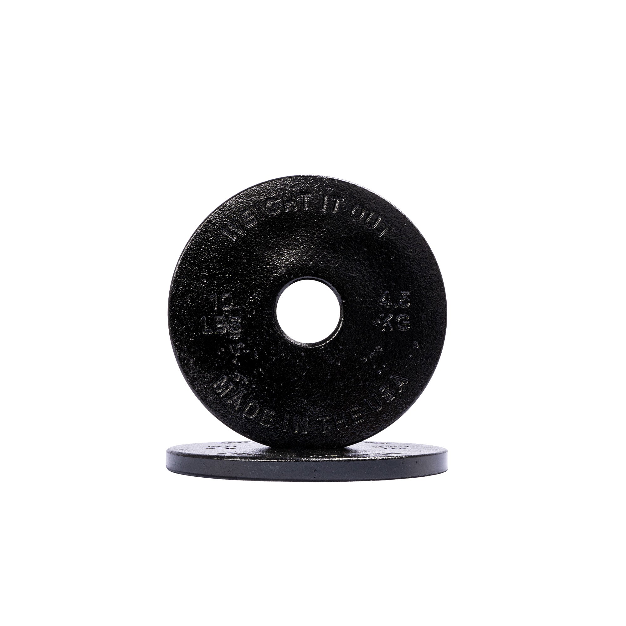 Loadable Dumbbell Set – 1" Standard Cast Iron Machined Weight Plates | Weight It Out