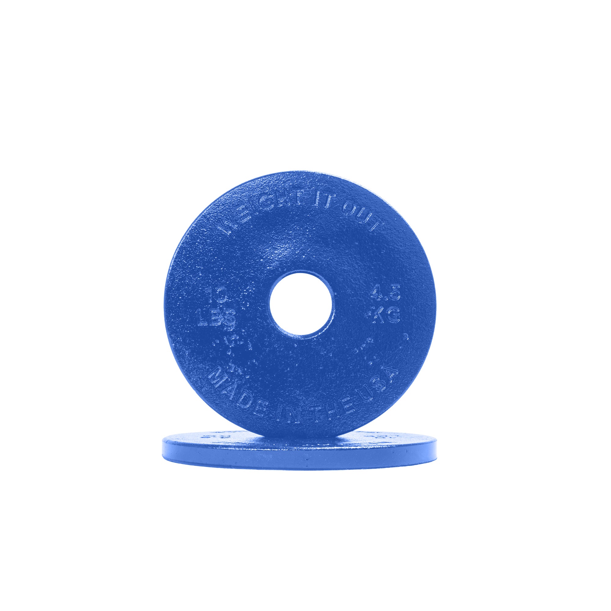 Loadable Dumbbell Set – 1" Standard Cast Iron Machined Weight Plates | Weight It Out
