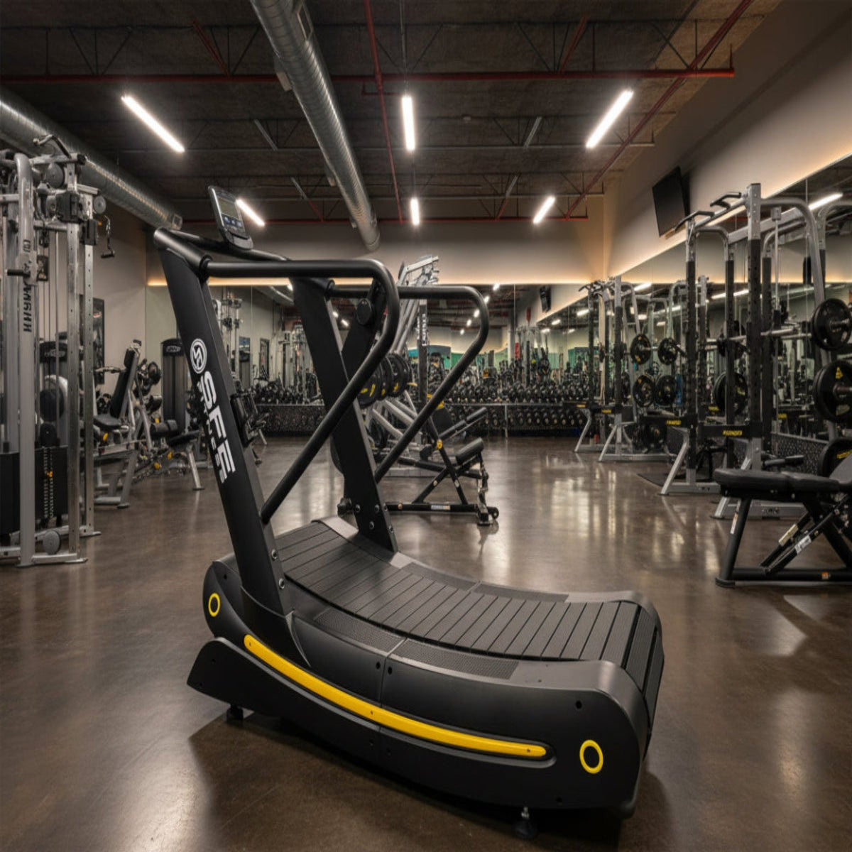 SFE Curved Air Runner Elite Pro – Sled Push Feature
