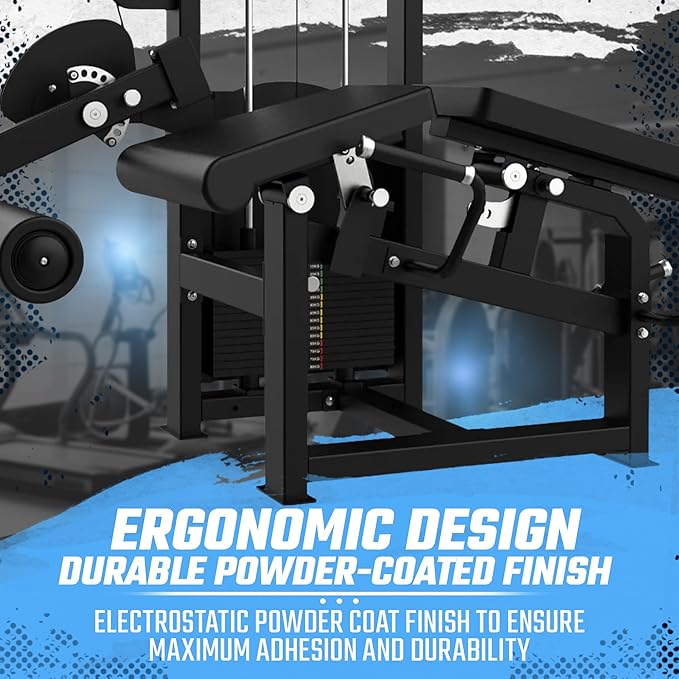 SFE Selectorized Leg Extension & Prone Leg Curl Combo – 250 lb Weight Stack