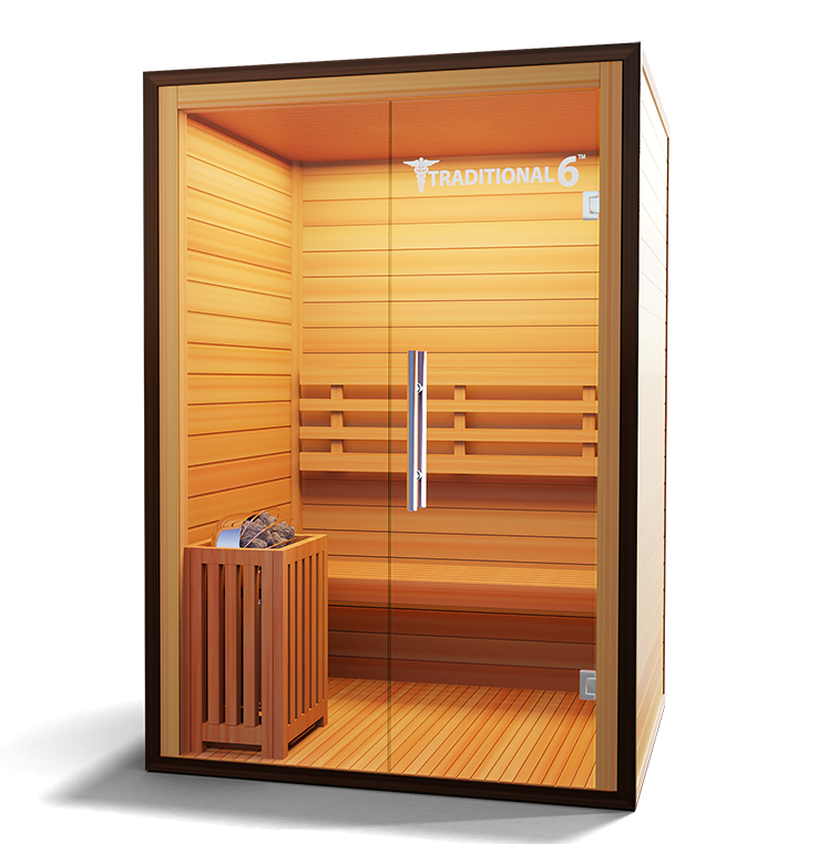 2-Person Traditional 6™ Home Steam Sauna