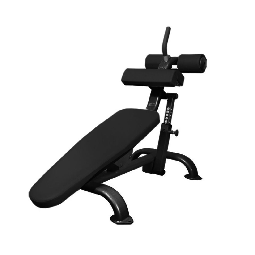 Muscle D Fitness Adjustable Decline Bench – Commercial Core & Press Bench