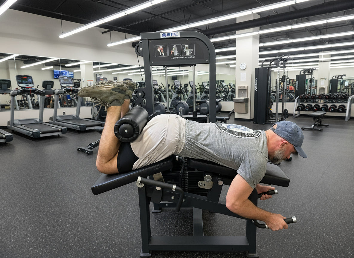 SFE Selectorized Leg Extension & Prone Leg Curl Combo – 250 lb Weight Stack