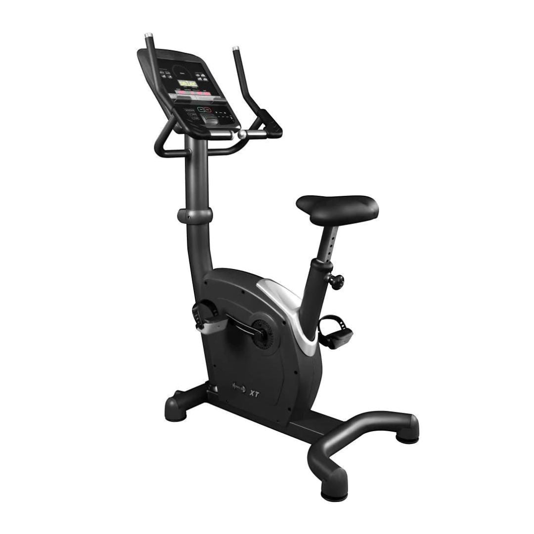 Muscle D Fitness Commercial Upright Bike – LED Screen & Adjustable Seat