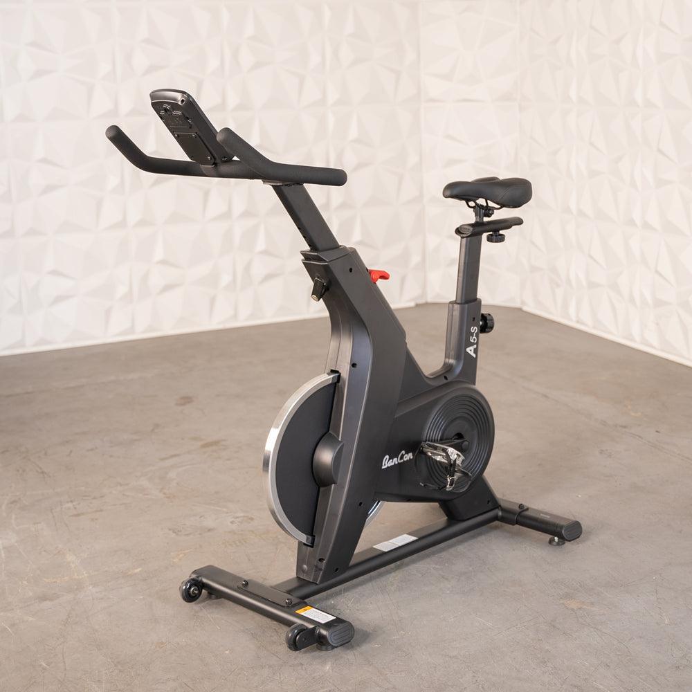 Muscle D Fitness Home Upright Bike – Exercise Bike with Adjustable Seat & Handlebars