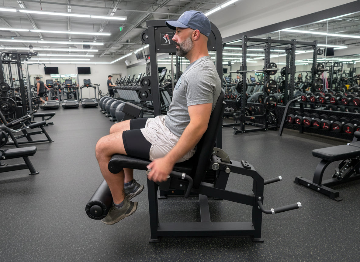 SFE Selectorized Leg Extension & Prone Leg Curl Combo – 250 lb Weight Stack