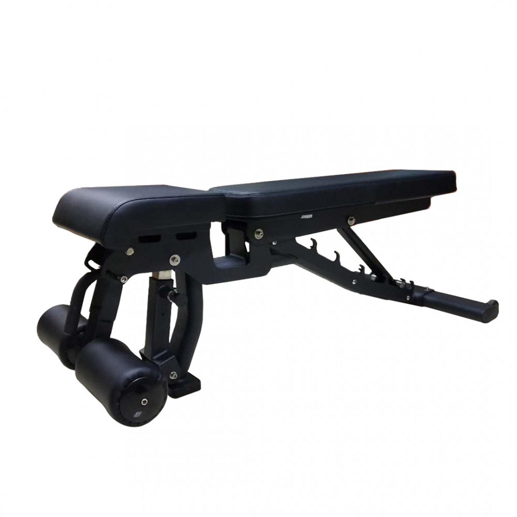 Muscle D Fitness Flat Incline Decline Bench – Commercial FID Weight Bench