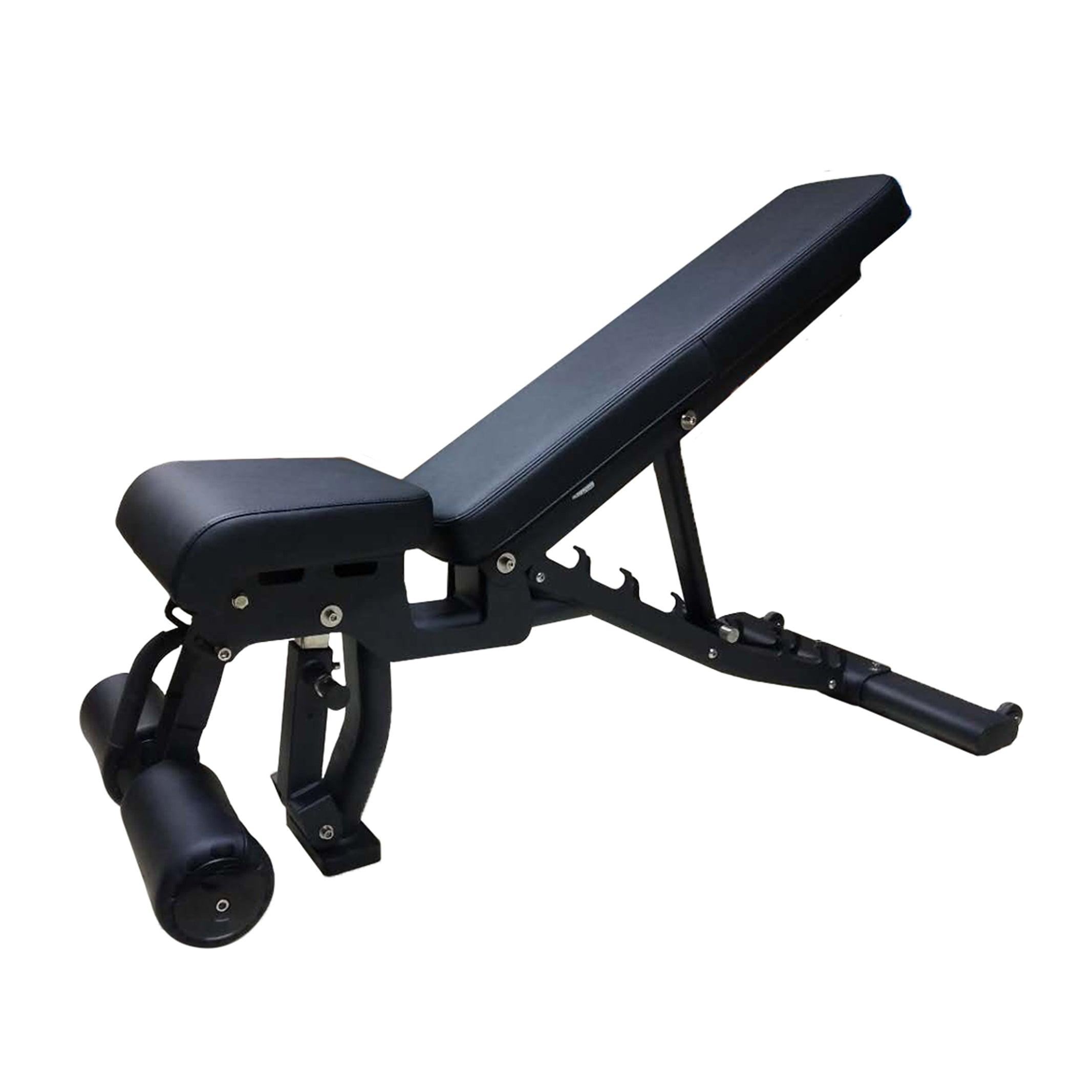 Muscle D Fitness Flat Incline Decline Bench – Commercial FID Weight Bench