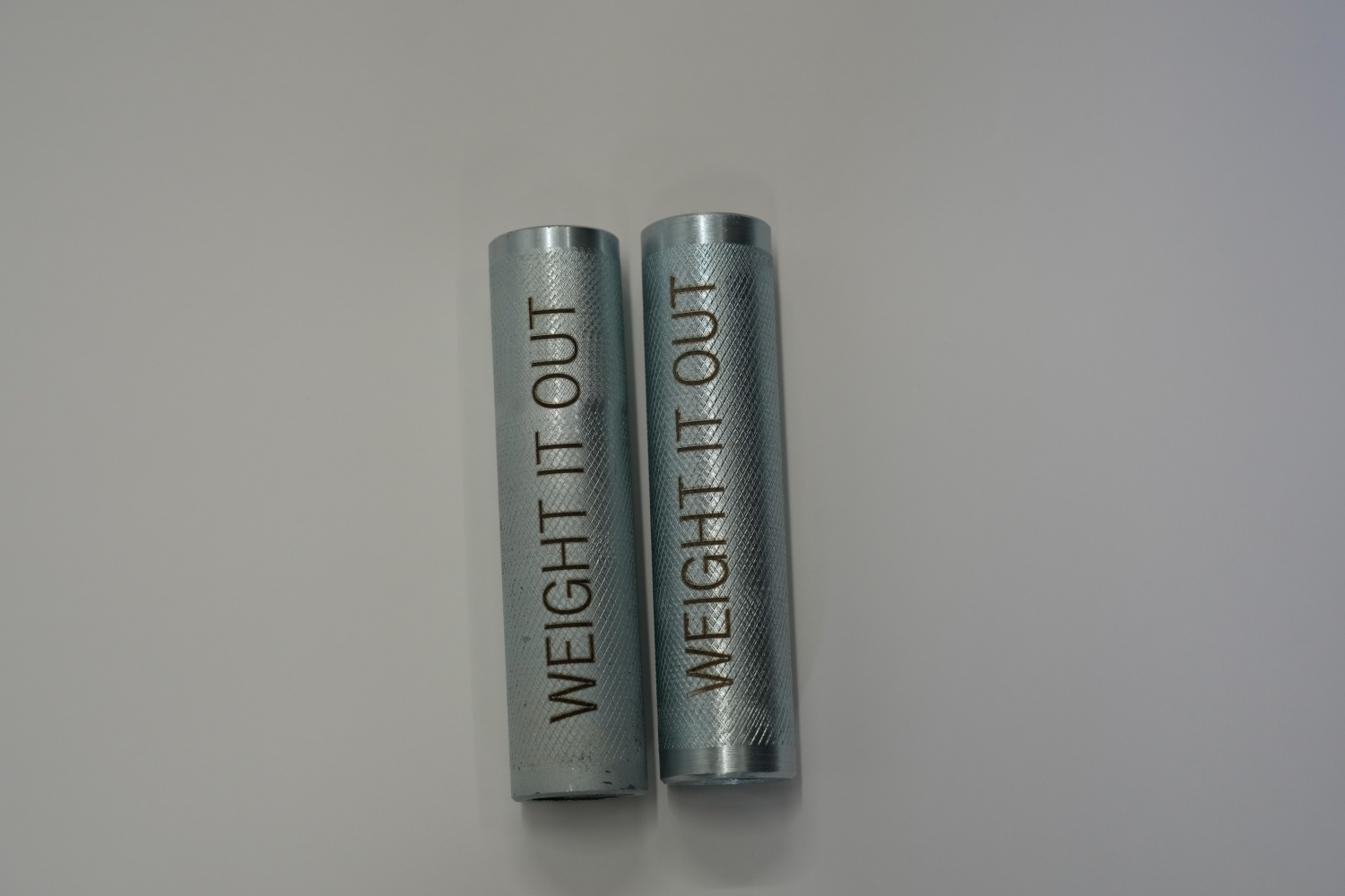 Loadable Dumbbell Set – 1" Standard Cast Iron Machined Weight Plates | Weight It Out