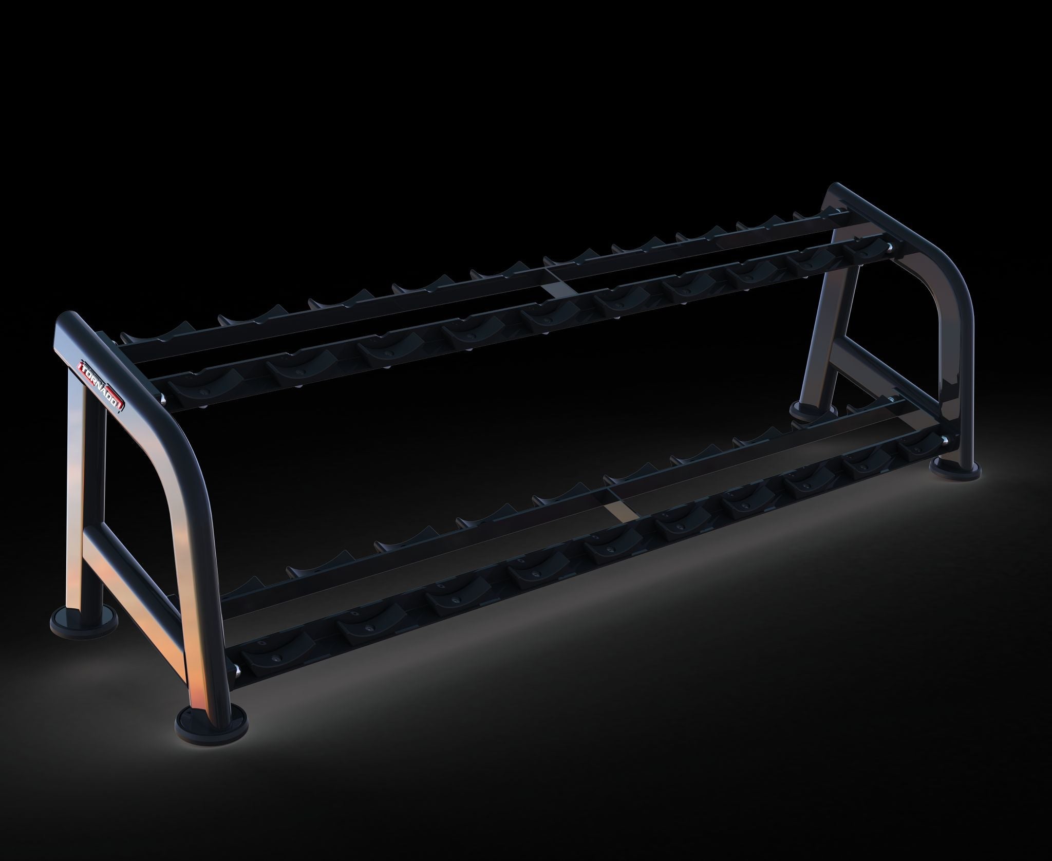 Sweet 2-Tier Dumbbell Rack – Heavy-Duty Dumbbell Storage Stand for Home & Commercial Gyms