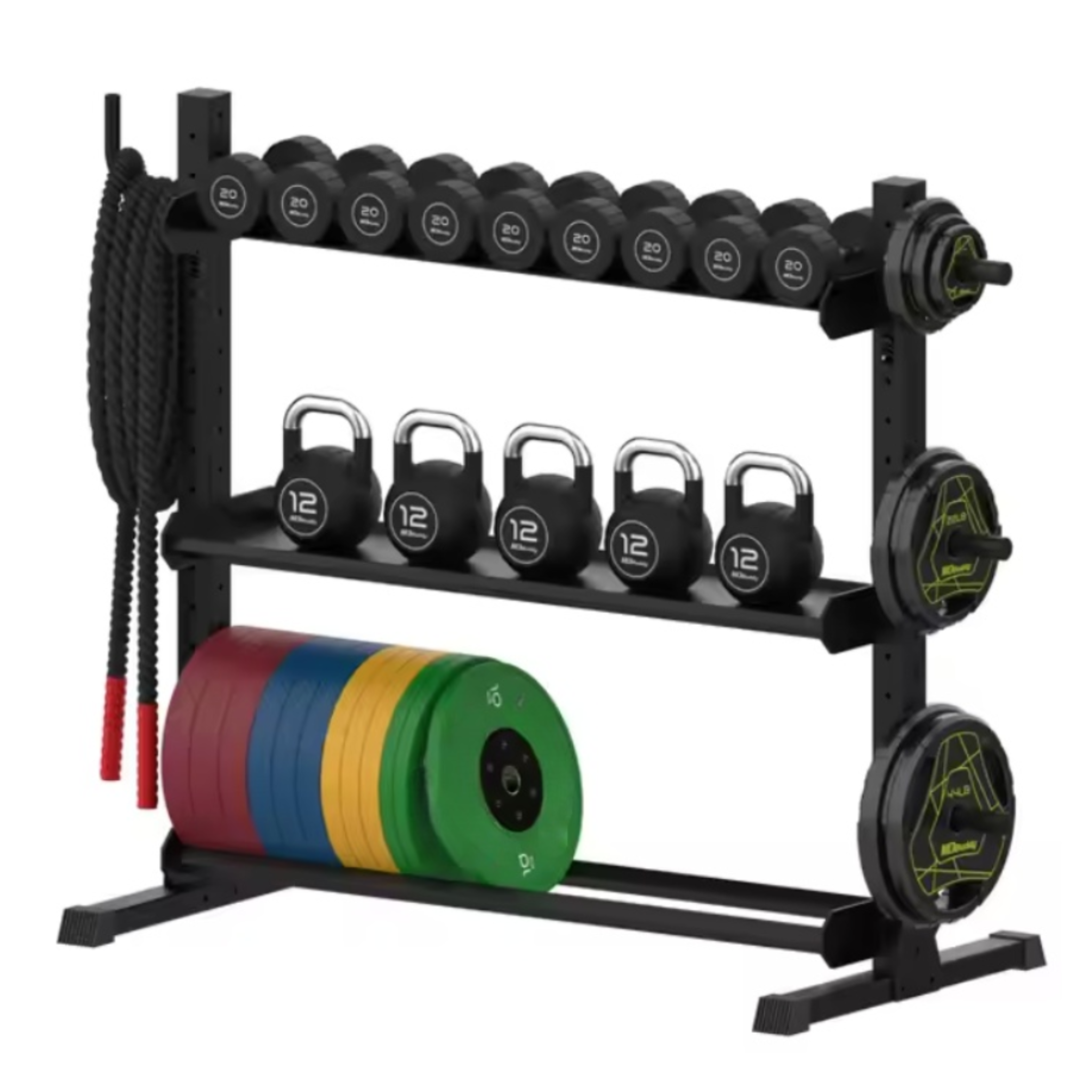 TitanForge Elite Dumbbell Rack