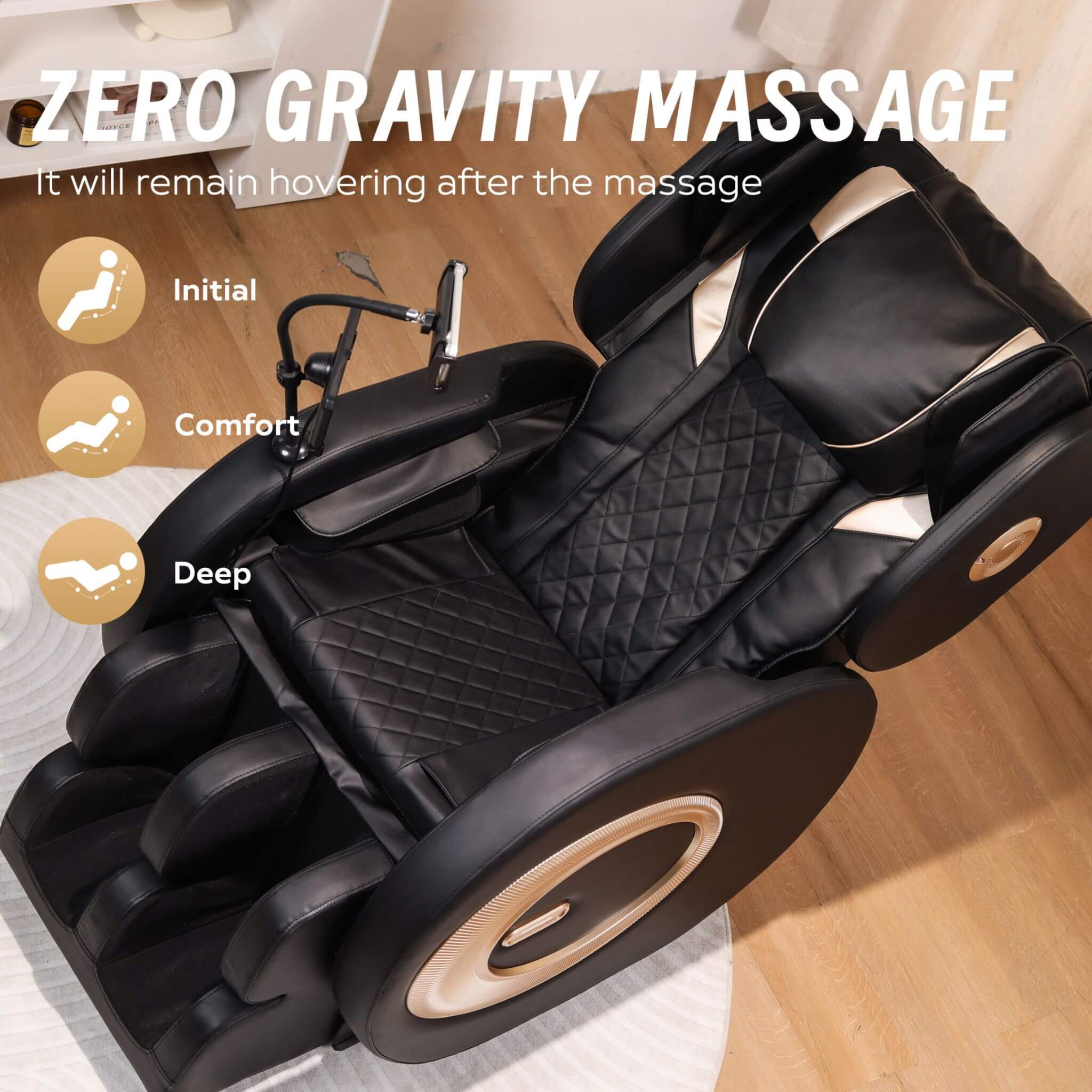Airvana Tranquil Zero Gravity Massage Chair Recliner – Full Body Air Compression