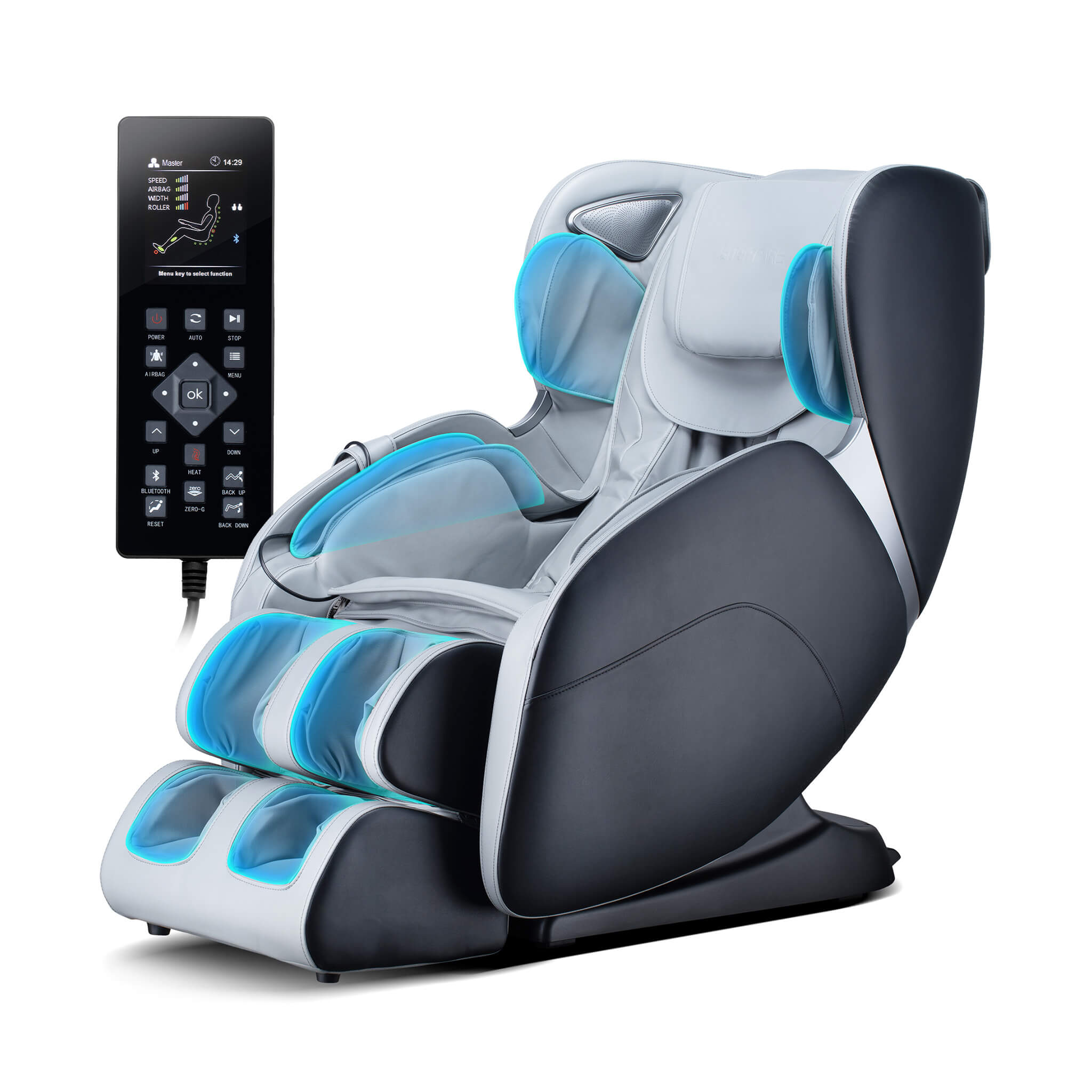 Bosscare 3D Zero Gravity Shiatsu Massage Chair – Full Body, Waist Heating