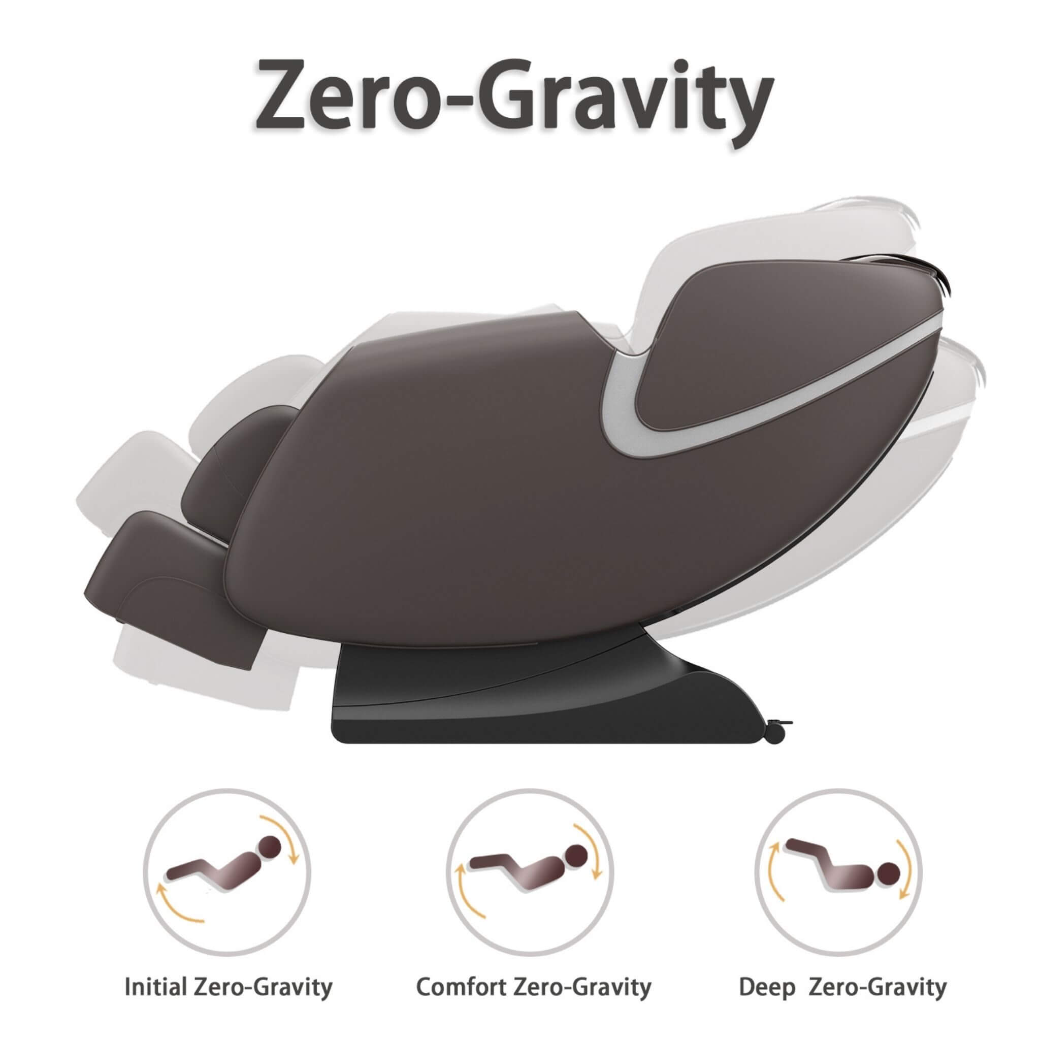 Bosscare GR8012 Full-Body Zero-Gravity Leather Massage Chair – Bluetooth