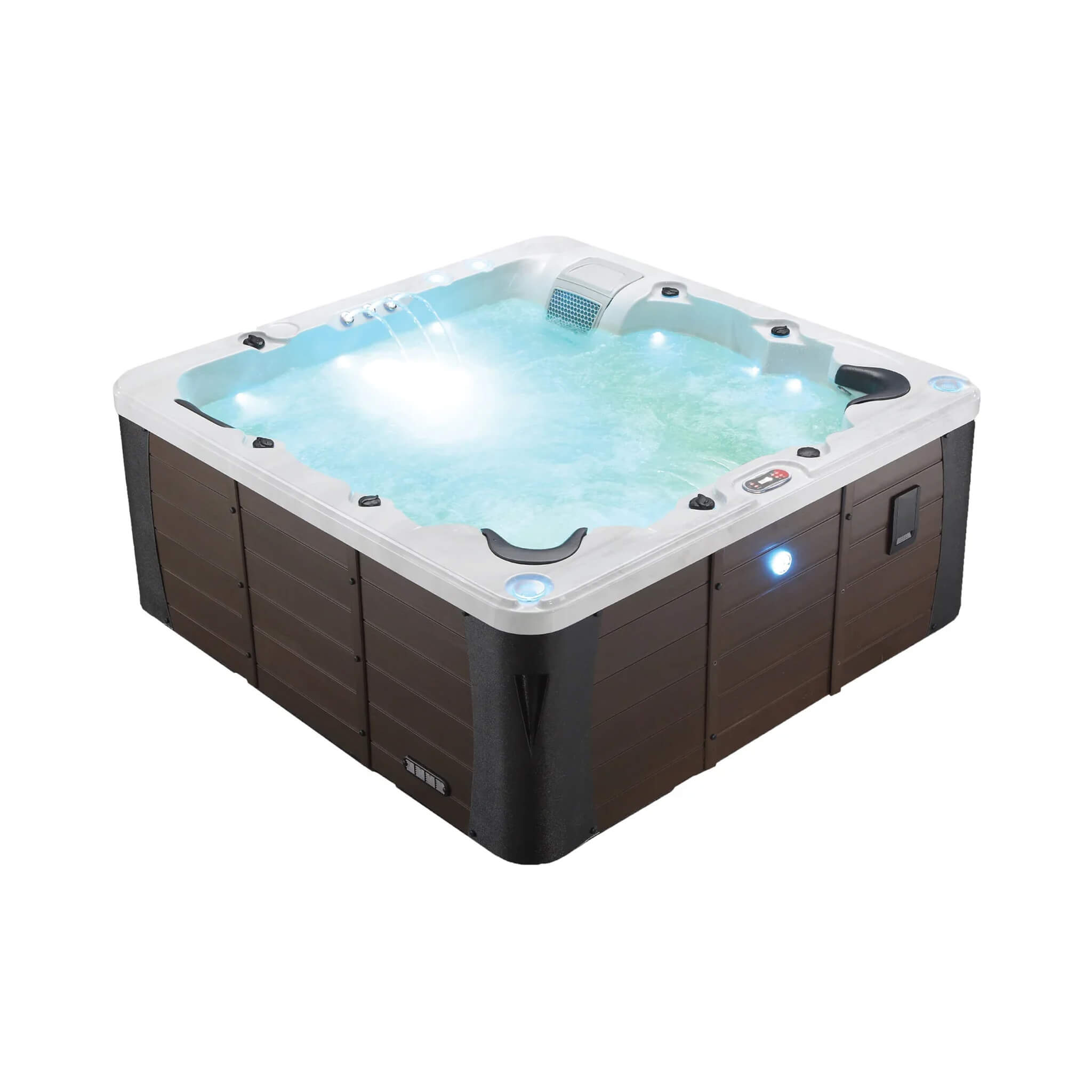 6-Person CSC Kansas Luxury Spa – 240V, 46 Jets, Glacier Filtration