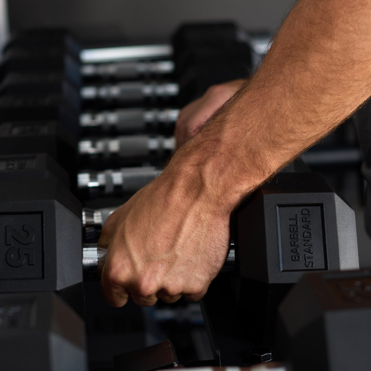 Barbell Standard 3-Tier Dumbbell Storage Rack