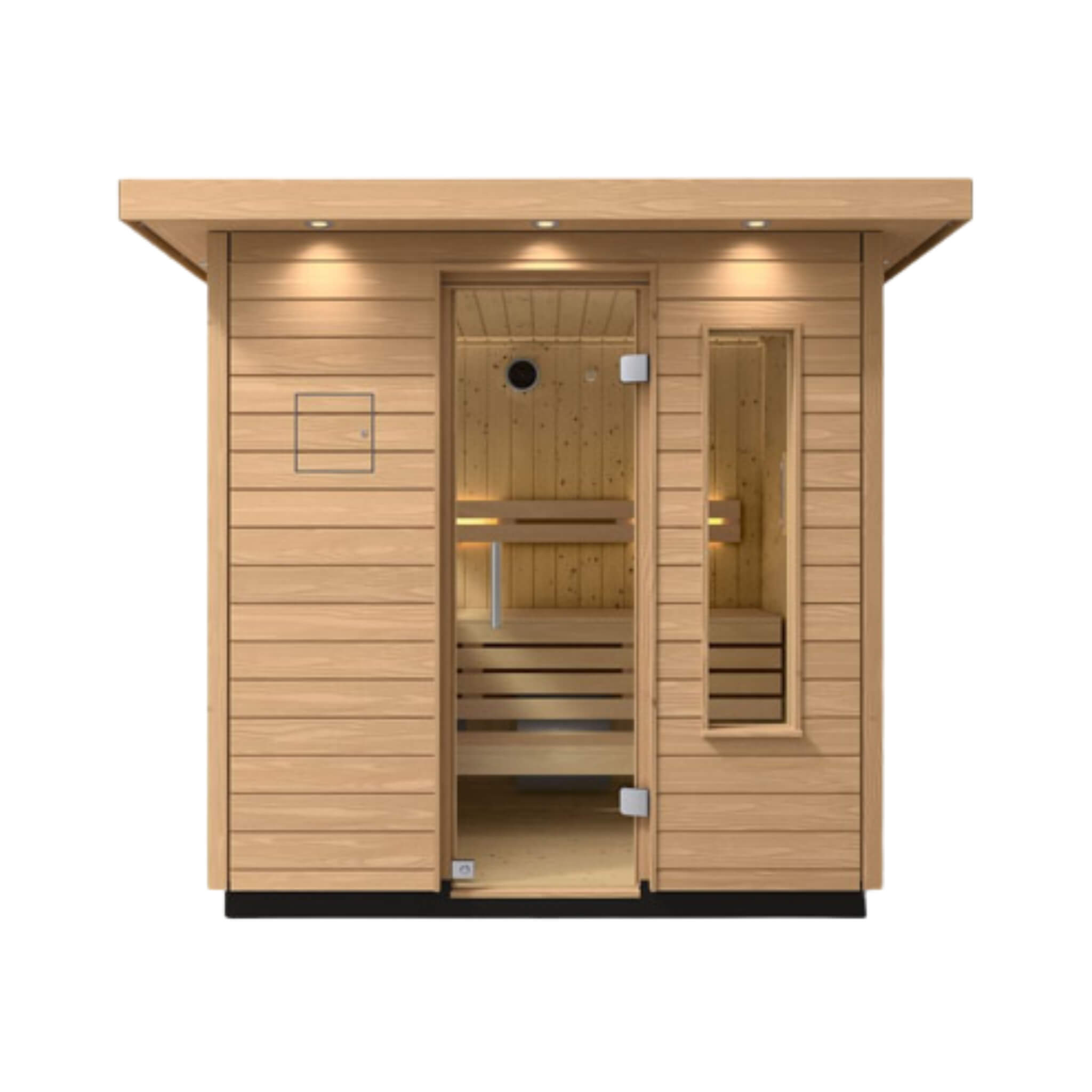 2-Person Kohler C2 Outdoor Sauna Kit – Douglas Fir & Scandinavian Spruce