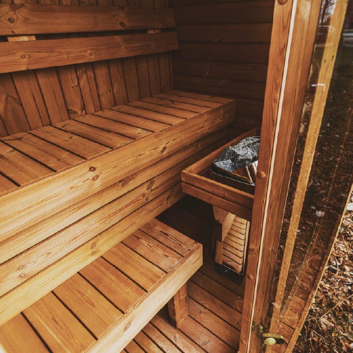 2-3 Person Mande MW12 Outdoor ThermoWood Sauna