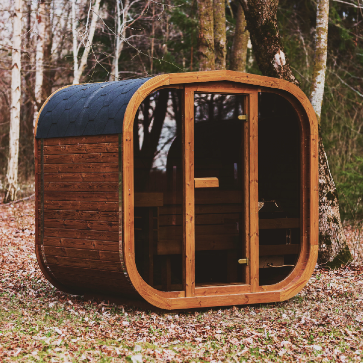 2-3 Person Mande MW12 Outdoor ThermoWood Sauna