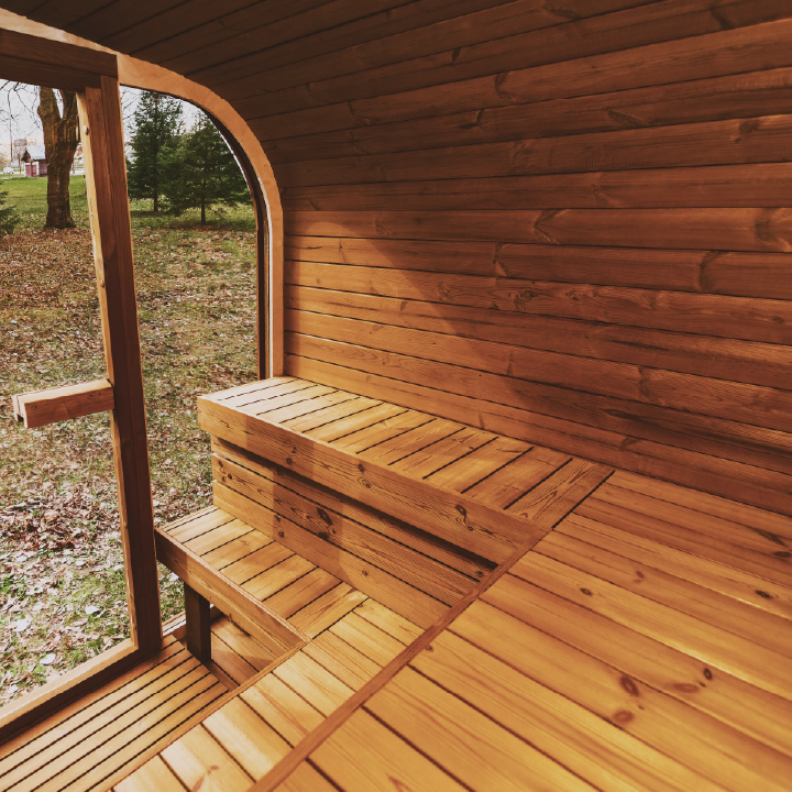 2-3 Person Mande MW12 Outdoor ThermoWood Sauna