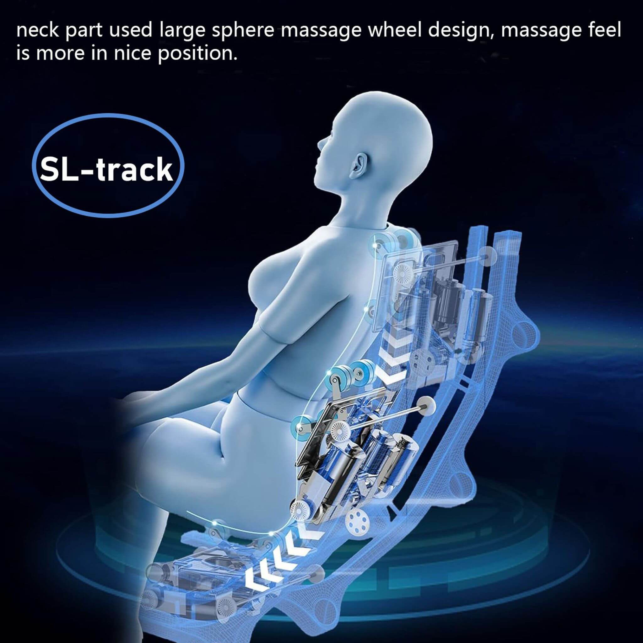Rovix Premium Zero Gravity Full Body Massage Chair – Auto Body Scan
