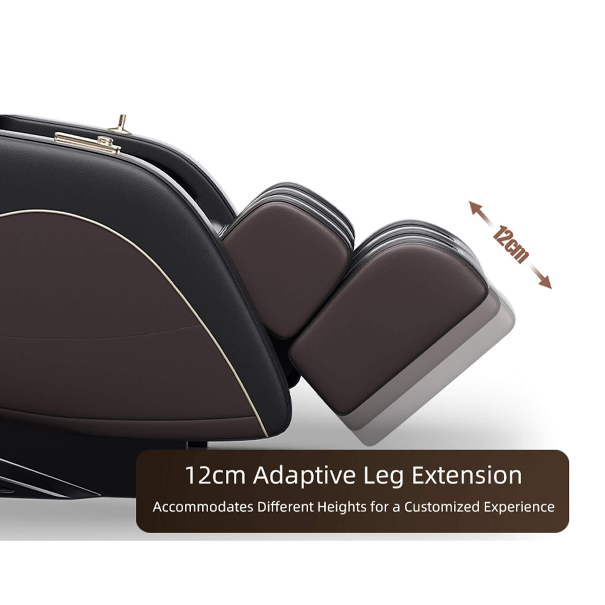 Airvana Infinity Zero Gravity Heated Massage Chair with SL Track & Bluetooth Speakers