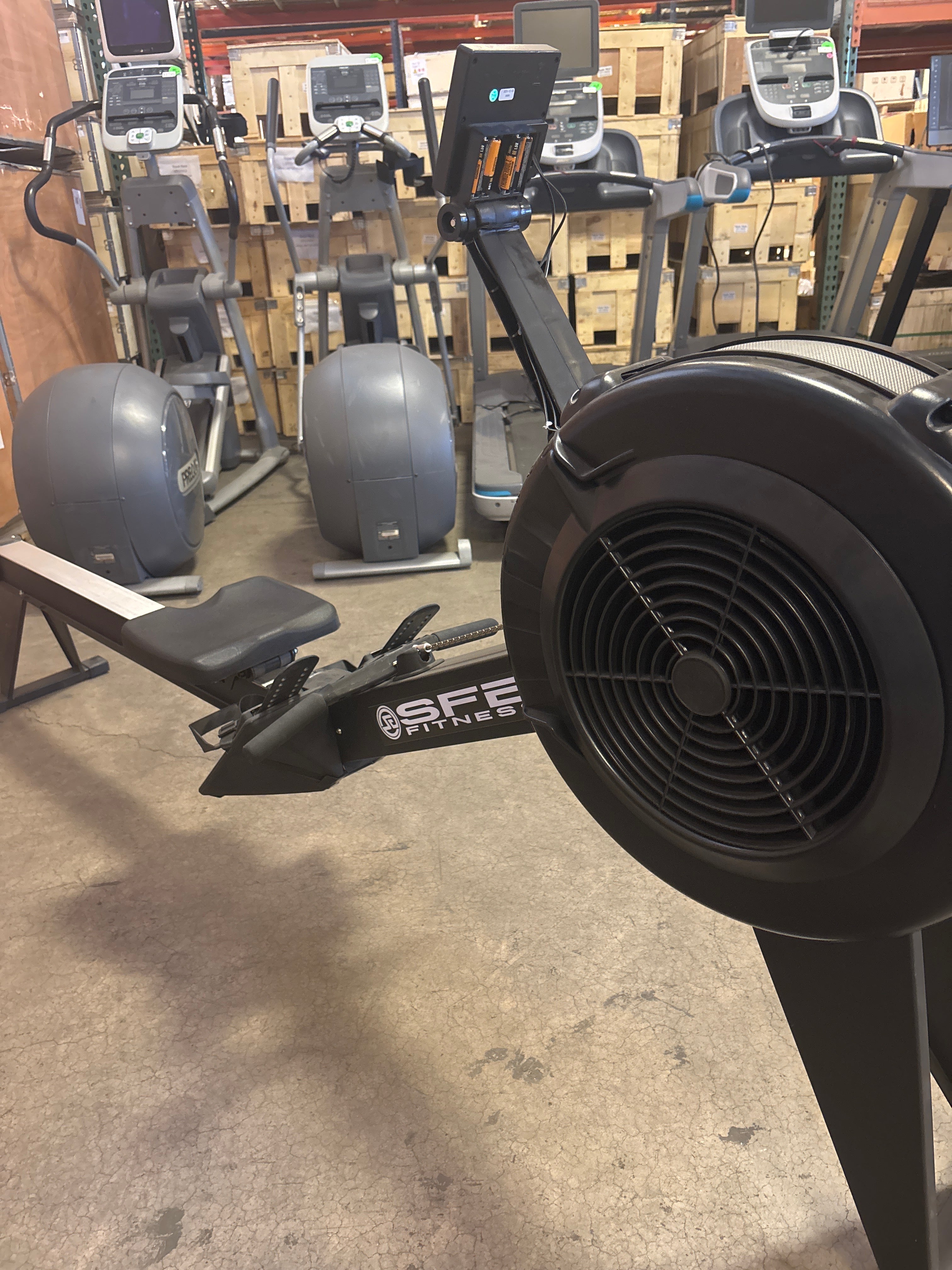 SFE Air Rowing Machine ELITE with Monitor – Full Body Cardio Rower (New)