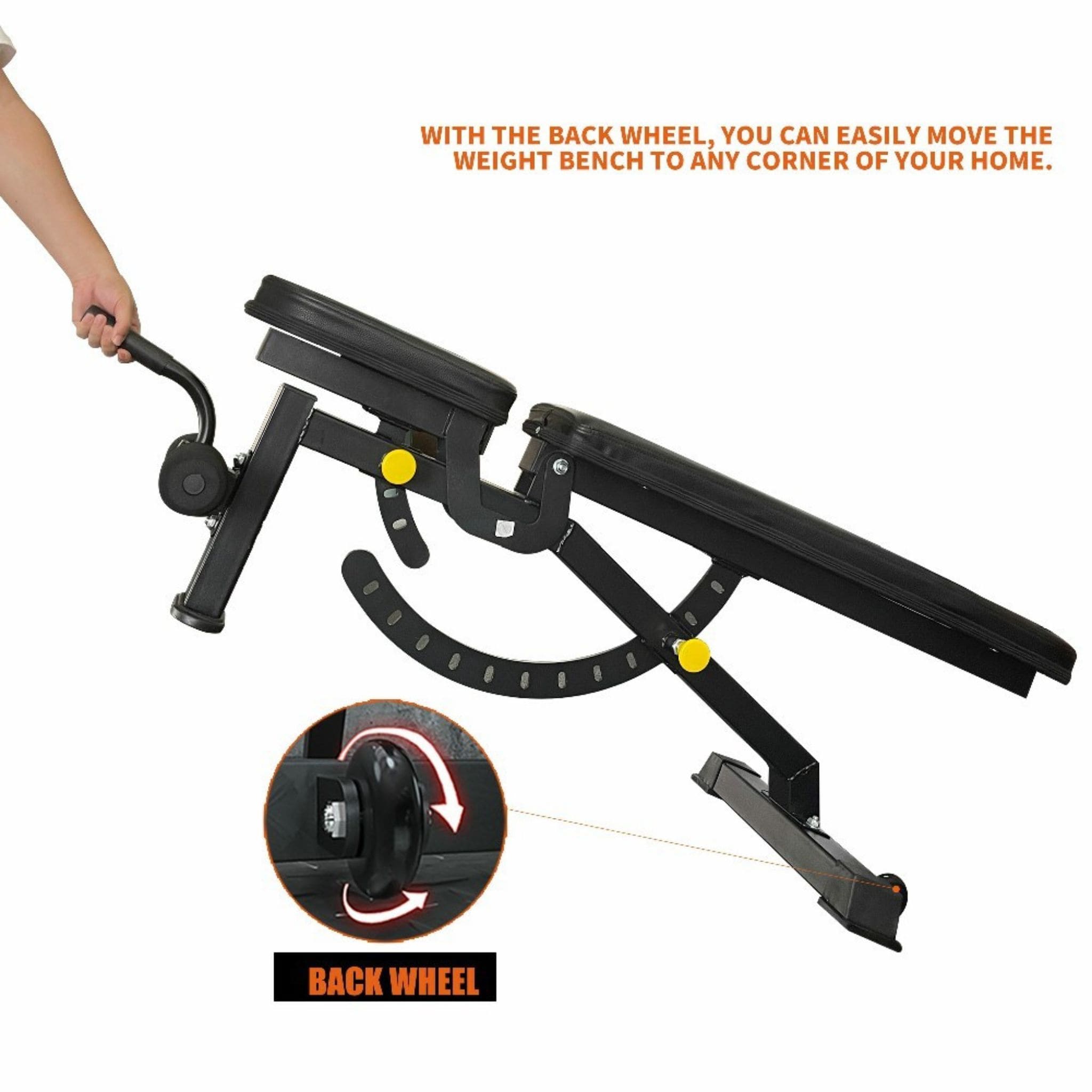1000 lb Power Cage Squat Rack with Weight Bench