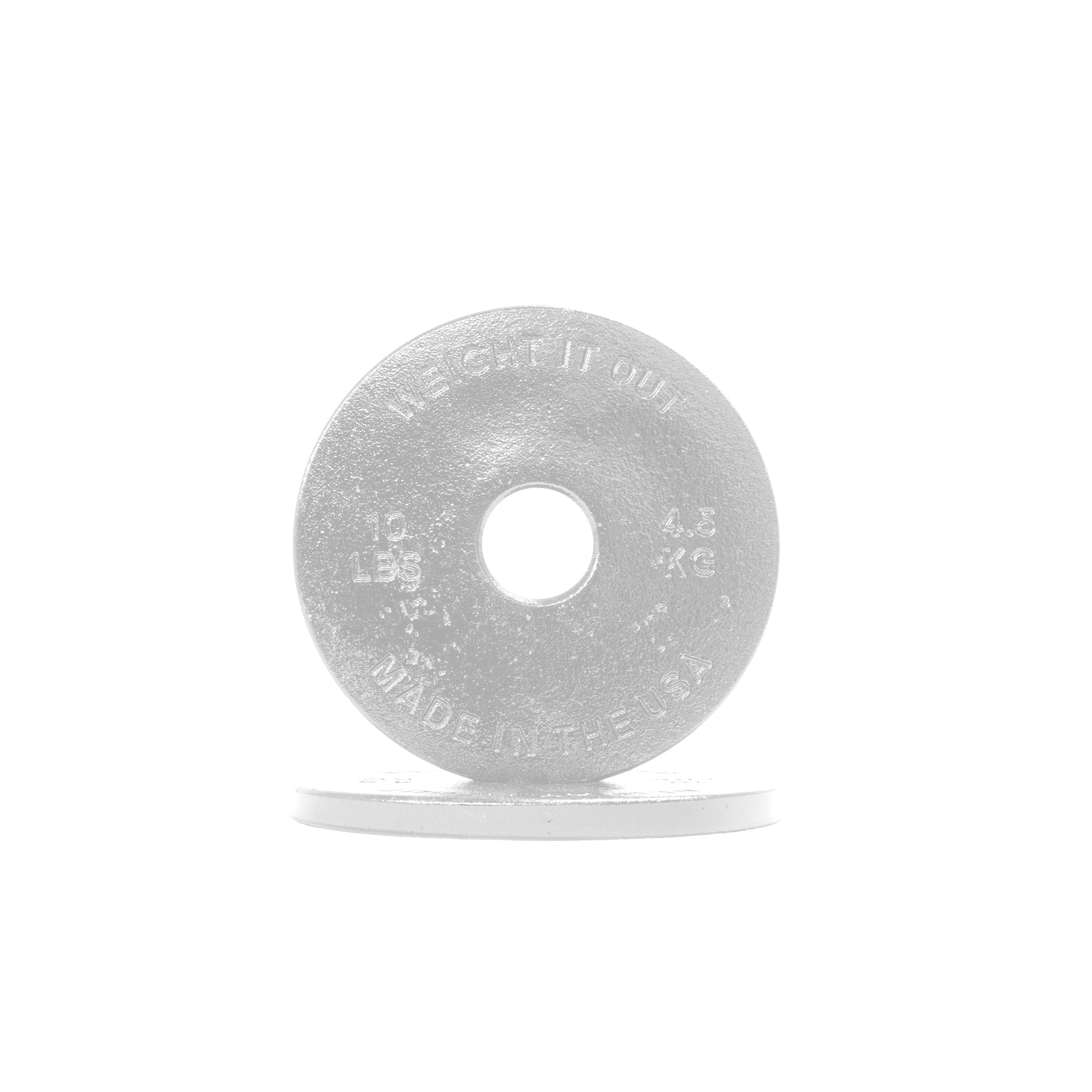Loadable Dumbbell Set – 1" Standard Cast Iron Machined Weight Plates | Weight It Out