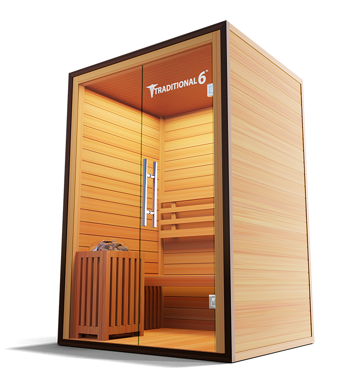 2-Person Traditional 6™ Home Steam Sauna