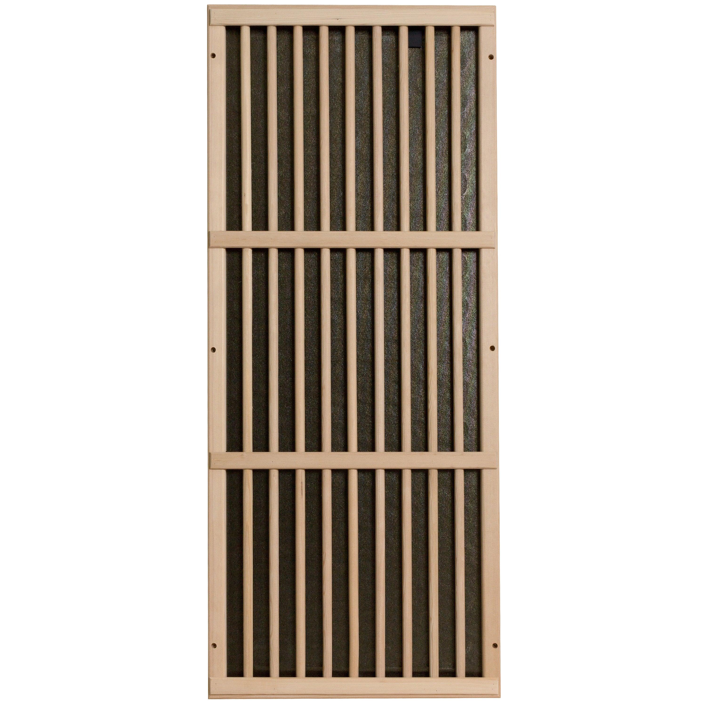 2-Person Carbon Infrared Sauna – Canadian Hemlock, 1700W, Premium Audio