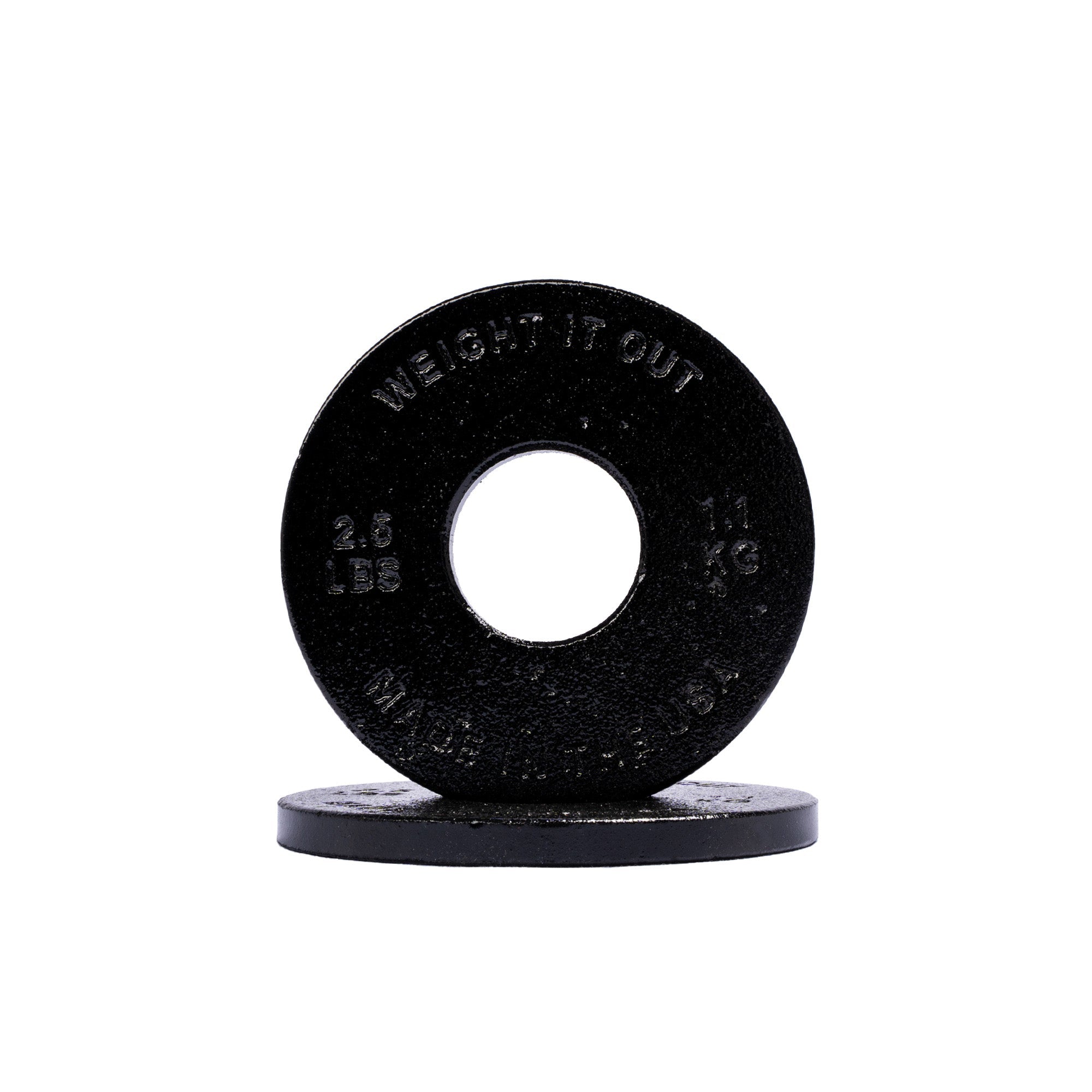 Loadable Dumbbell Set – 1" Standard Cast Iron Machined Weight Plates | Weight It Out