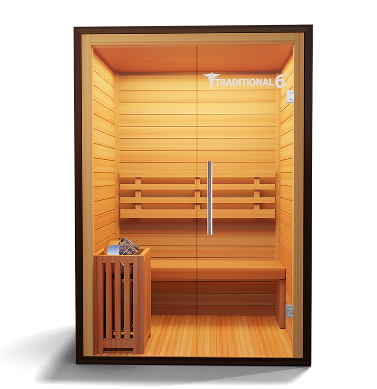 2-Person Traditional 6™ Home Steam Sauna
