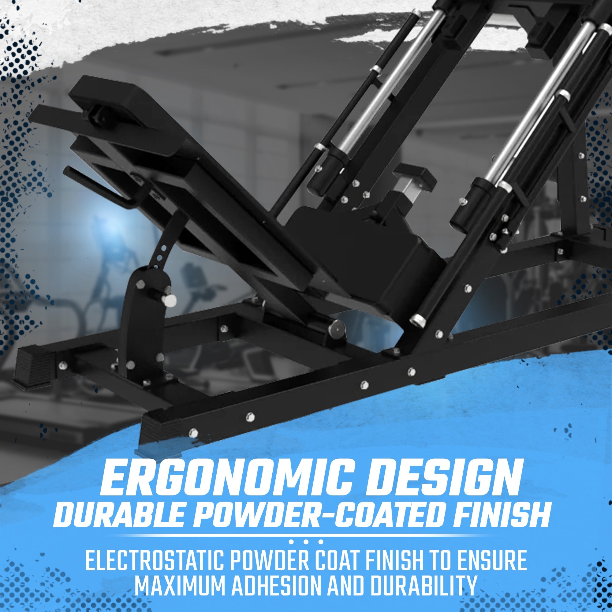 SFE Plate-Loaded 45° Leg Press & Hack Squat Machine
