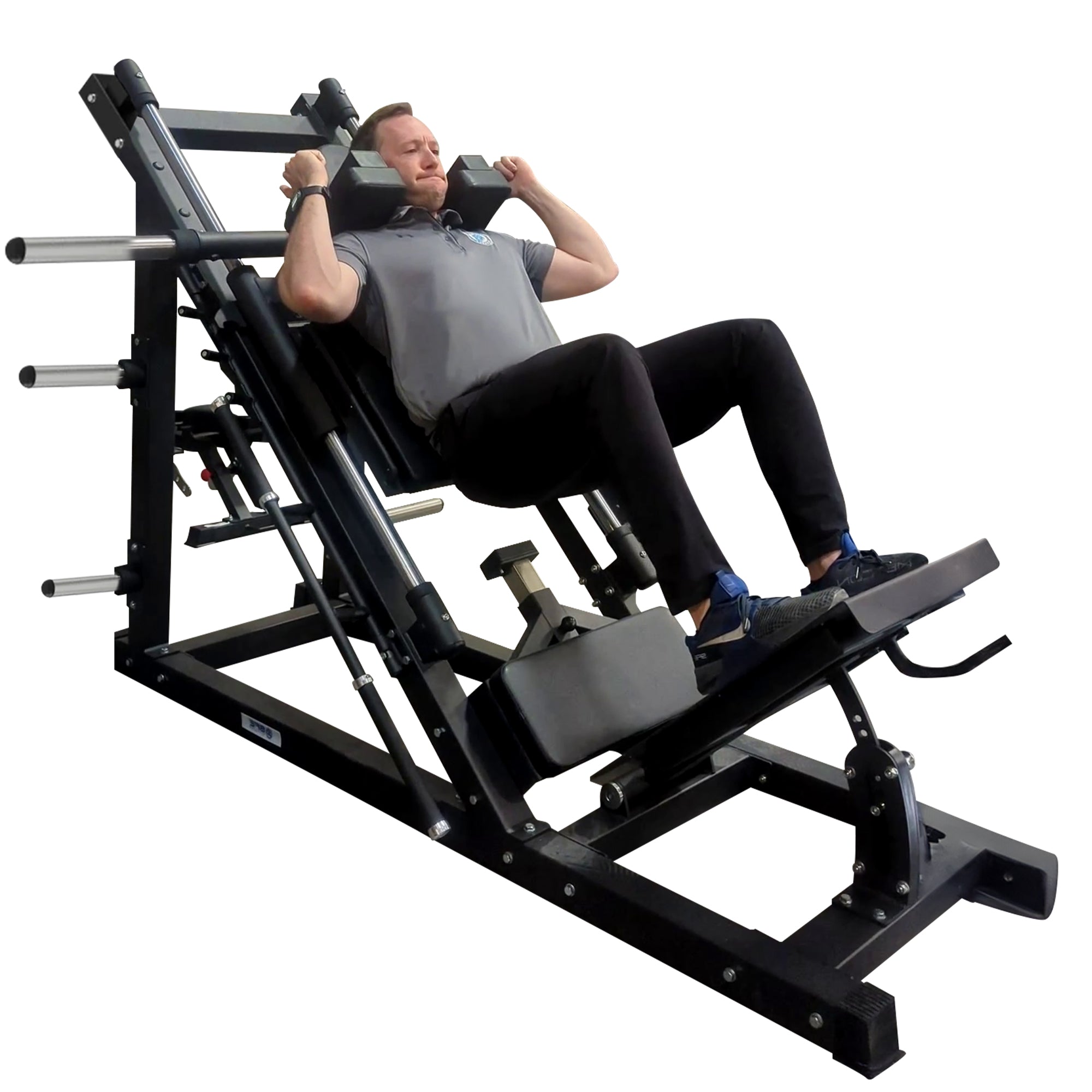 SFE Plate-Loaded 45° Leg Press & Hack Squat Machine