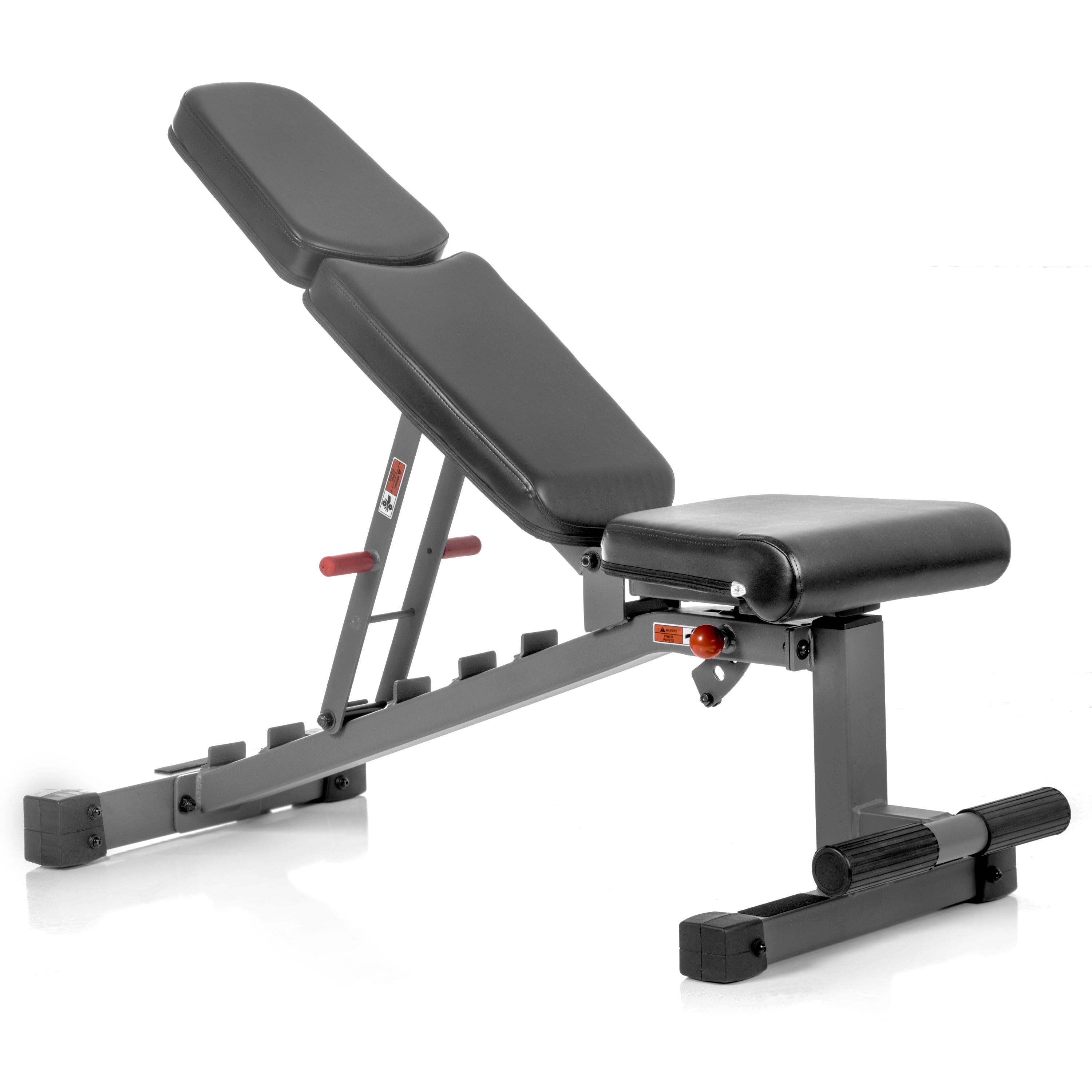 Hex Dumbbell Set 5–50 lb with Rack & Weight Bench | XMARK