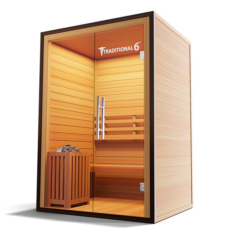 2-Person Traditional 6™ Home Steam Sauna