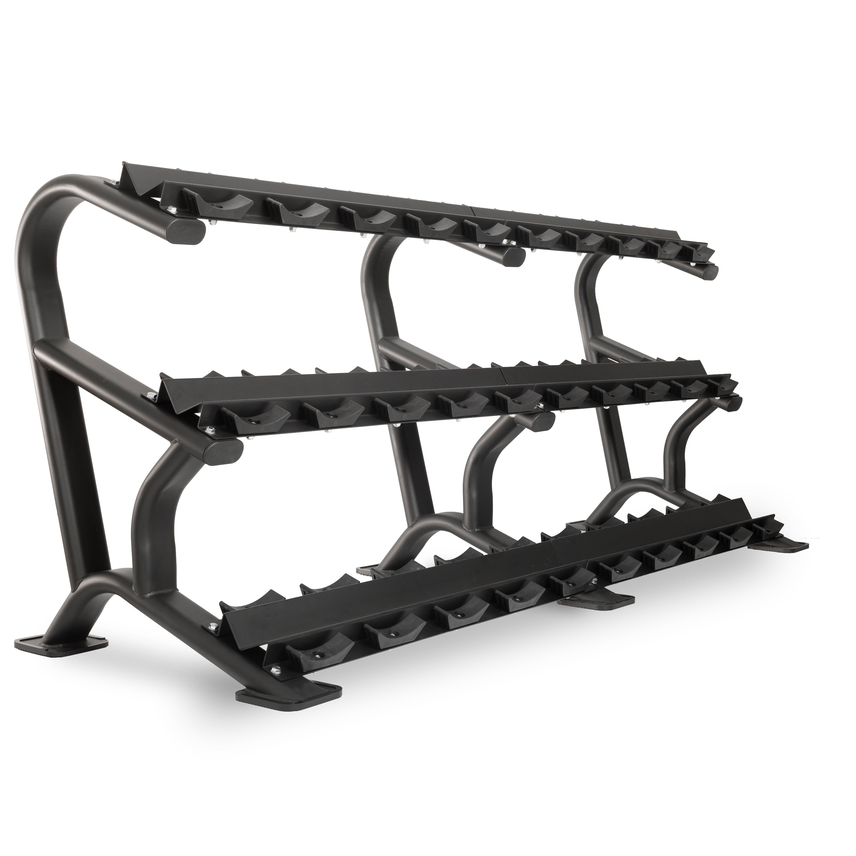Commercial Dumbbell Rack – 10 or 15 Pair Capacity | XMARK