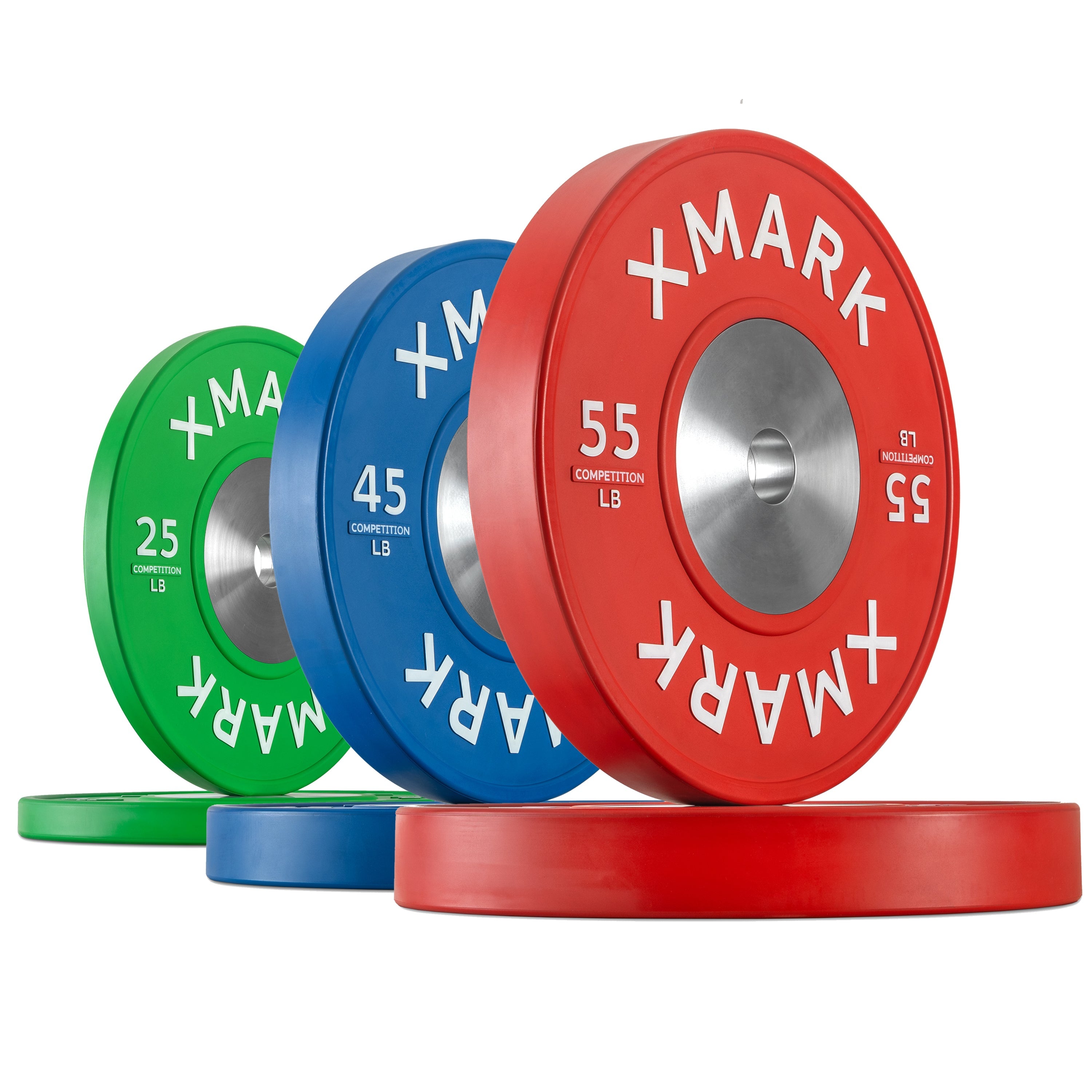 Competition Bumper Plates (LB) – Premium Pairs & Sets | XMARK