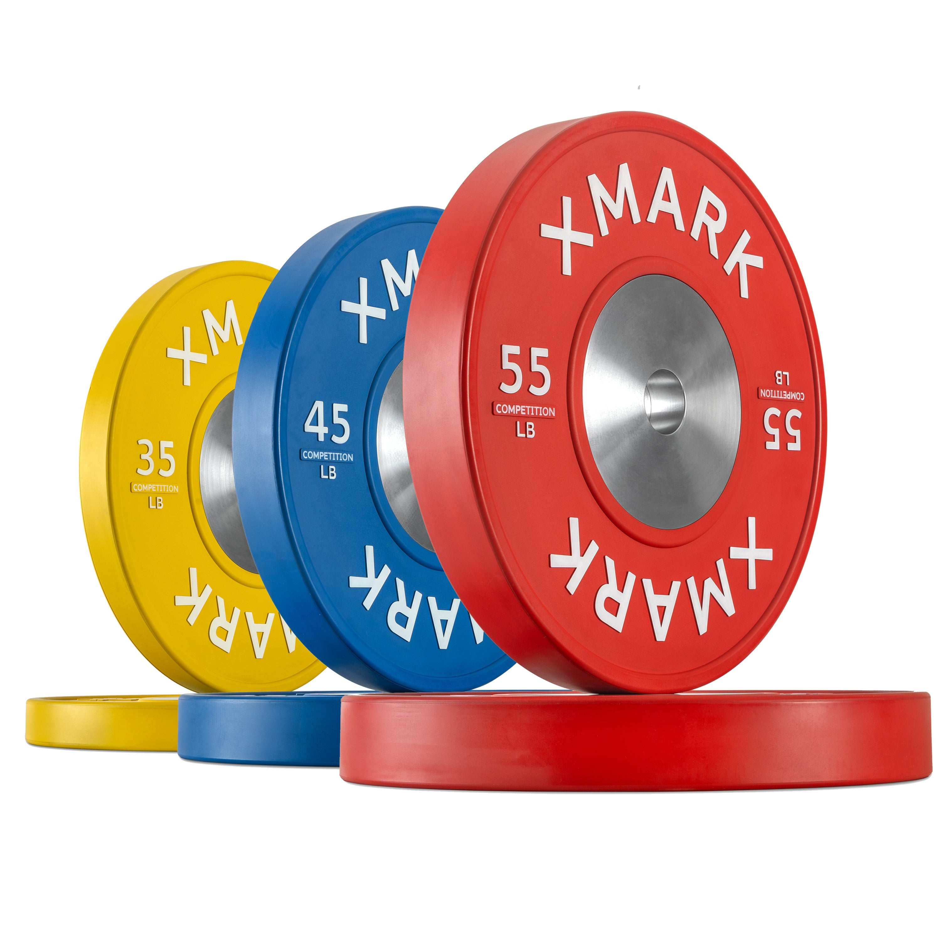 Competition Bumper Plates (LB) – Premium Pairs & Sets | XMARK