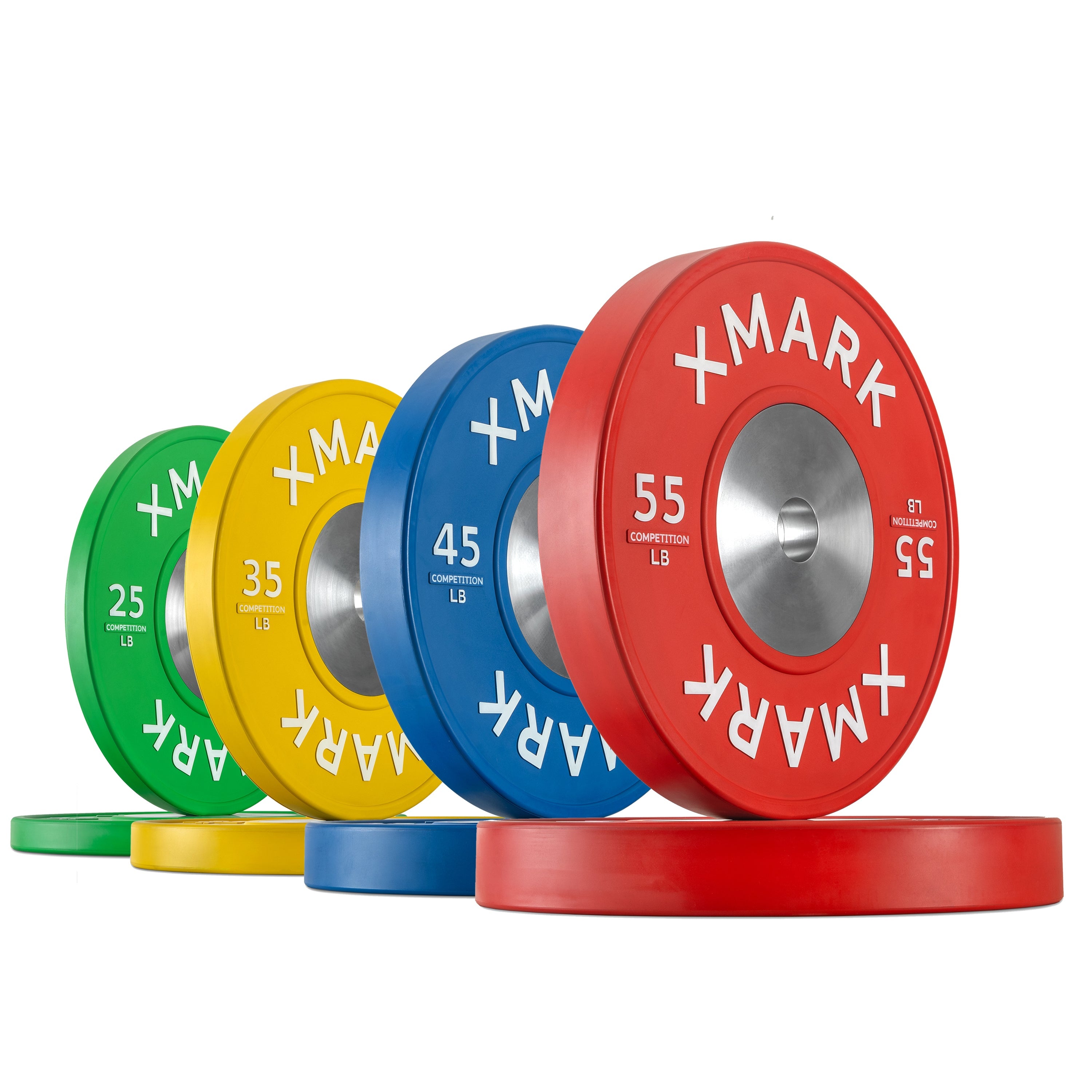 Competition Bumper Plates (LB) – Premium Pairs & Sets | XMARK