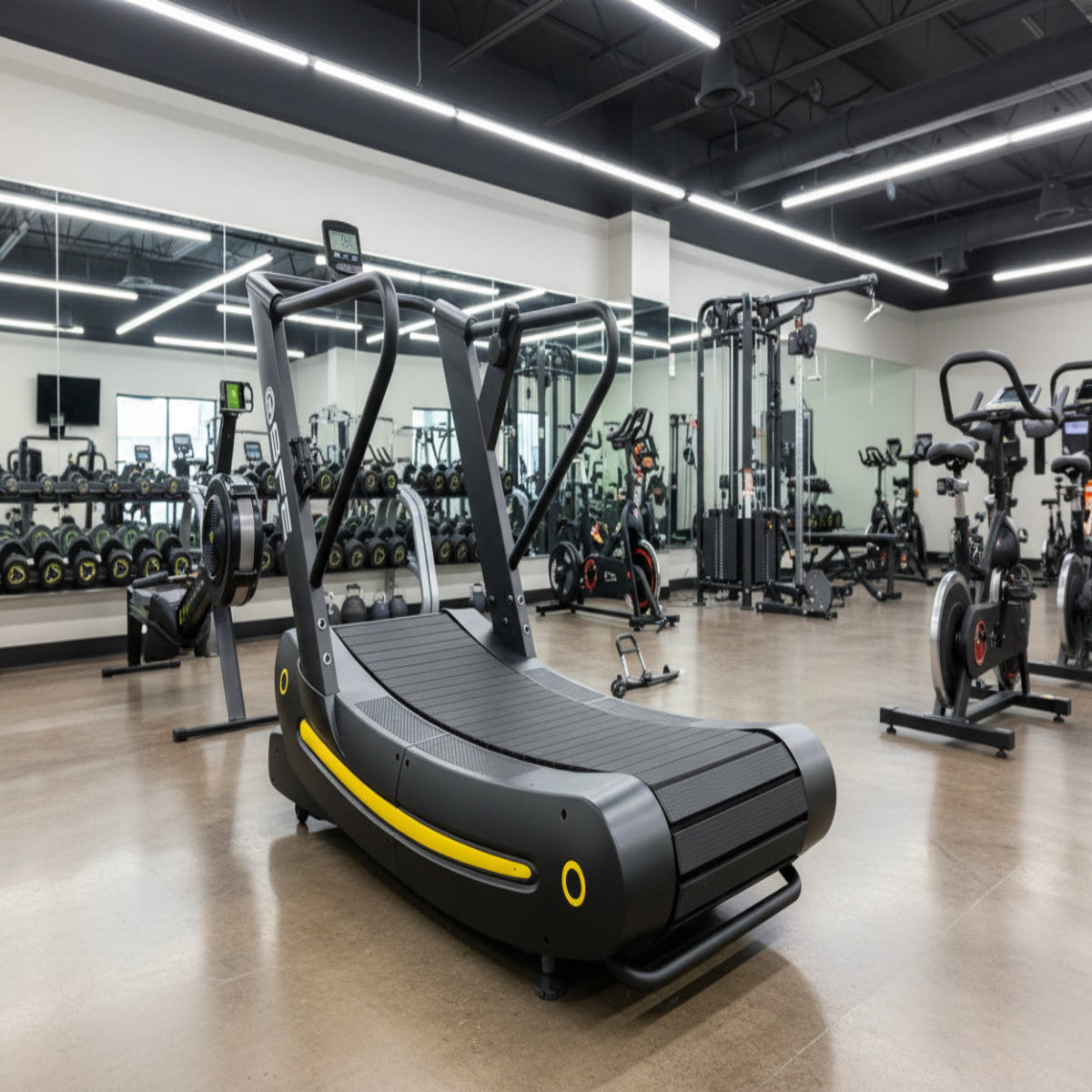 SFE Curved Air Runner Elite Pro – Sled Push Feature