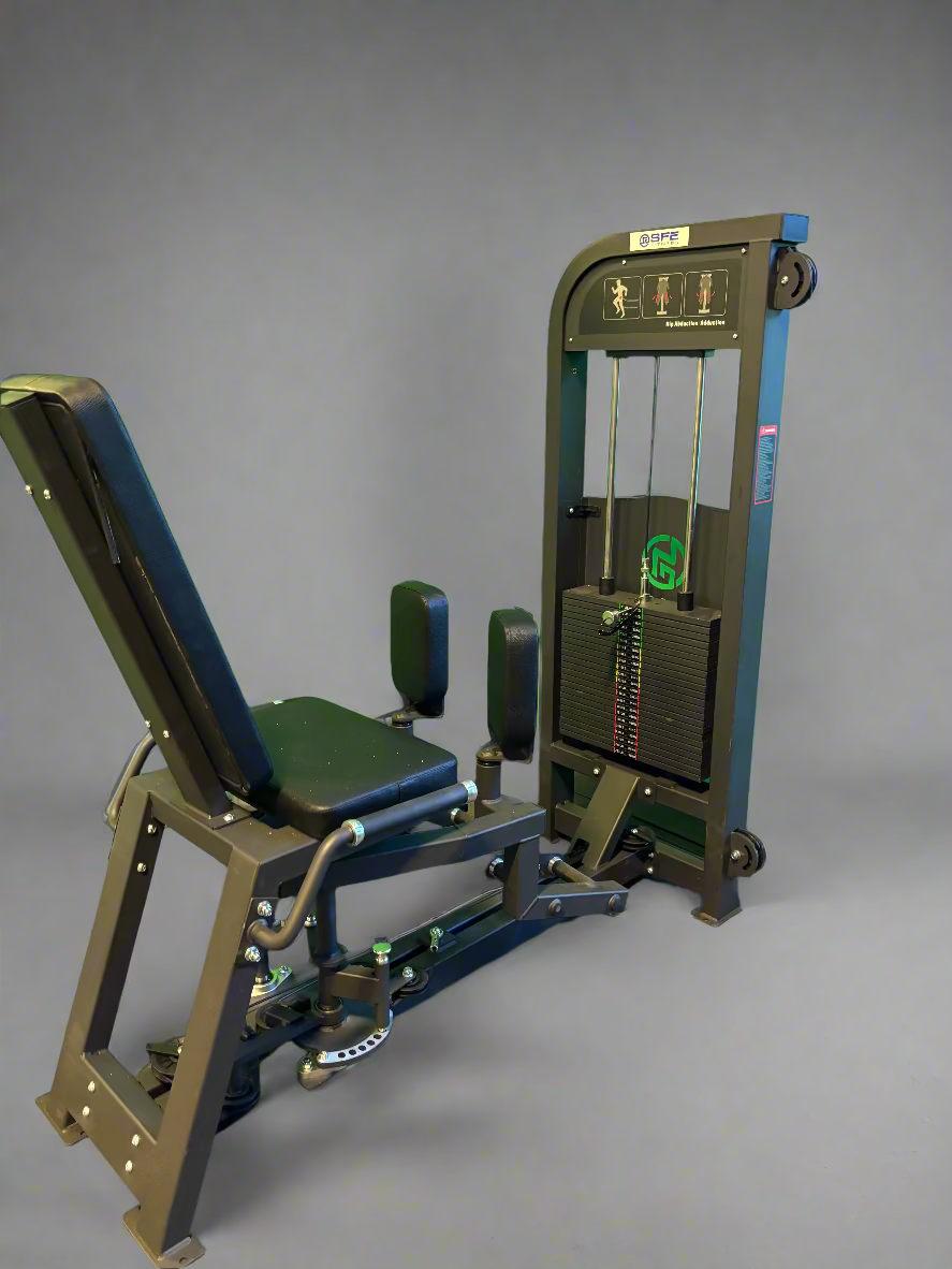 SFE Selectorized Hip Abductor & Adductor Machine – 250 lb Weight Stack