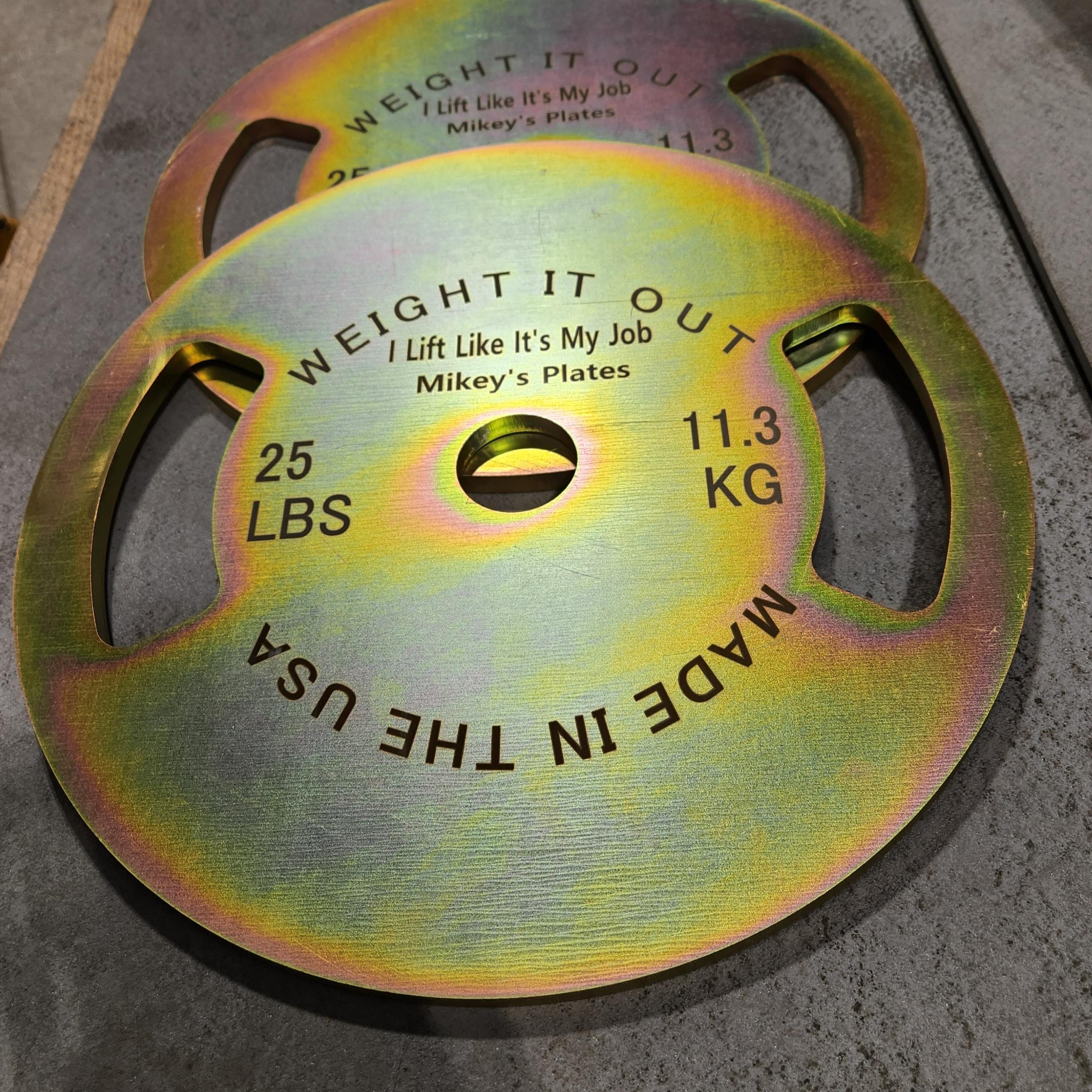 Solid Steel Calibrated Weight Plate Sets (Preorder) | Precision Powerlifting Plates – Weight It Out