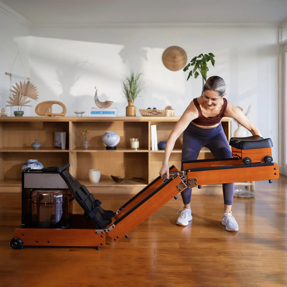 WalkingPad WR1 Foldable Water Rowing Machine