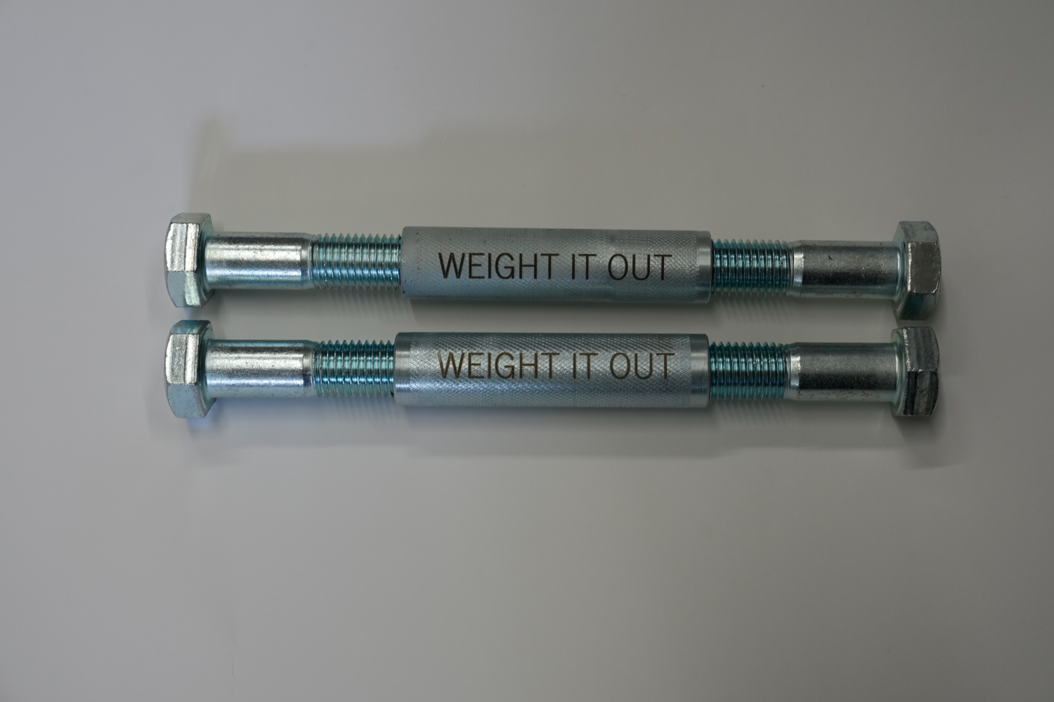Loadable Dumbbell Set – 1" Standard Cast Iron Machined Weight Plates | Weight It Out