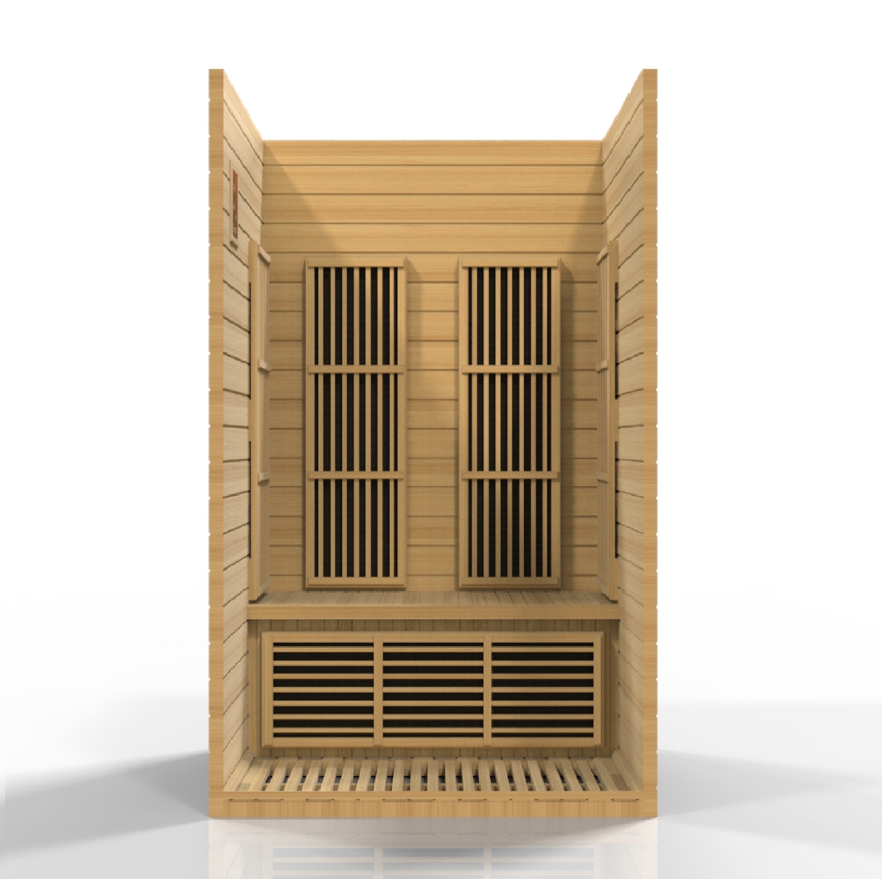 Maxxus Seattle 2-Person Low EMF FAR Infrared Sauna (Canadian Hemlock)