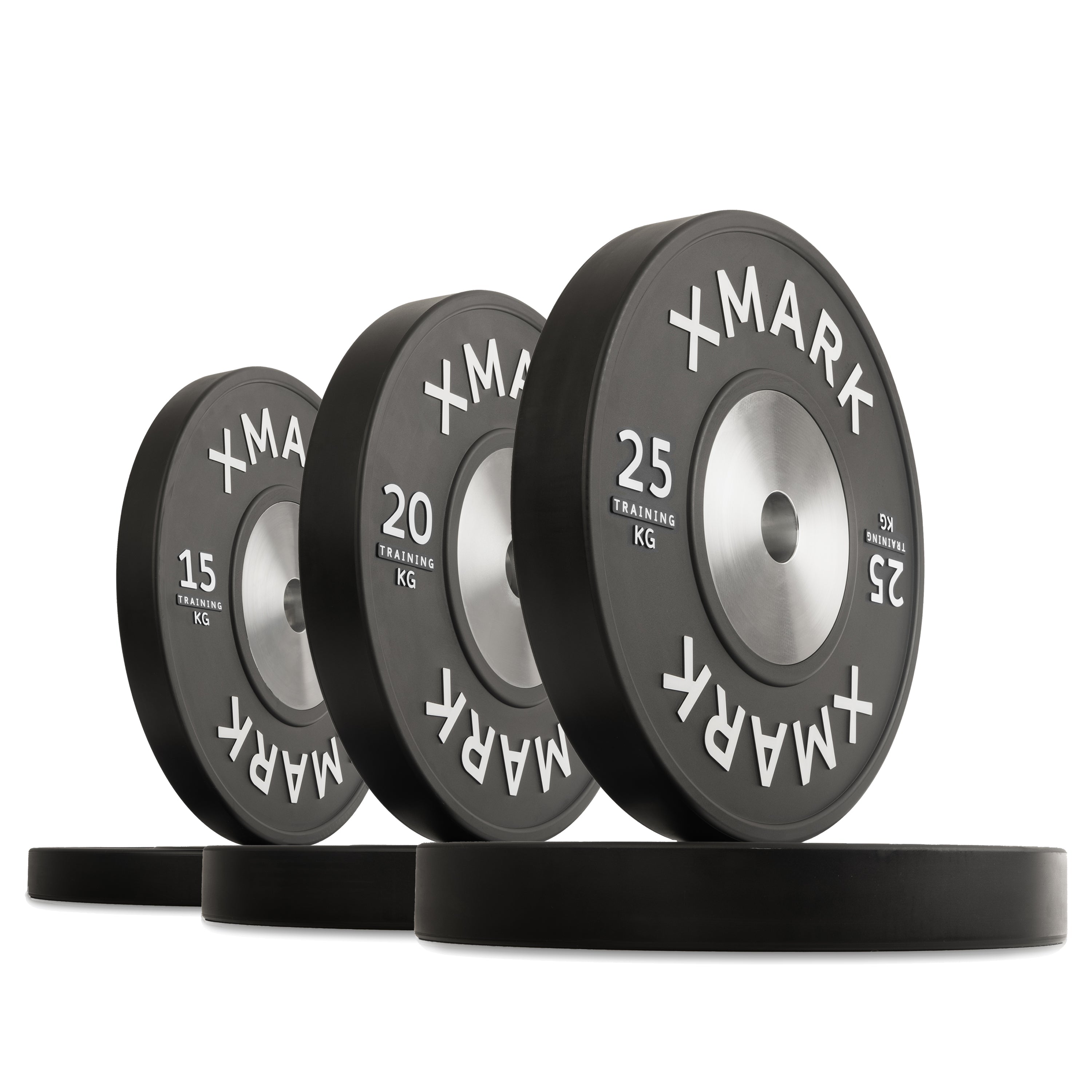 IWF Training Bumper Plates (KG) – Premium Black Pairs & Sets | XMARK