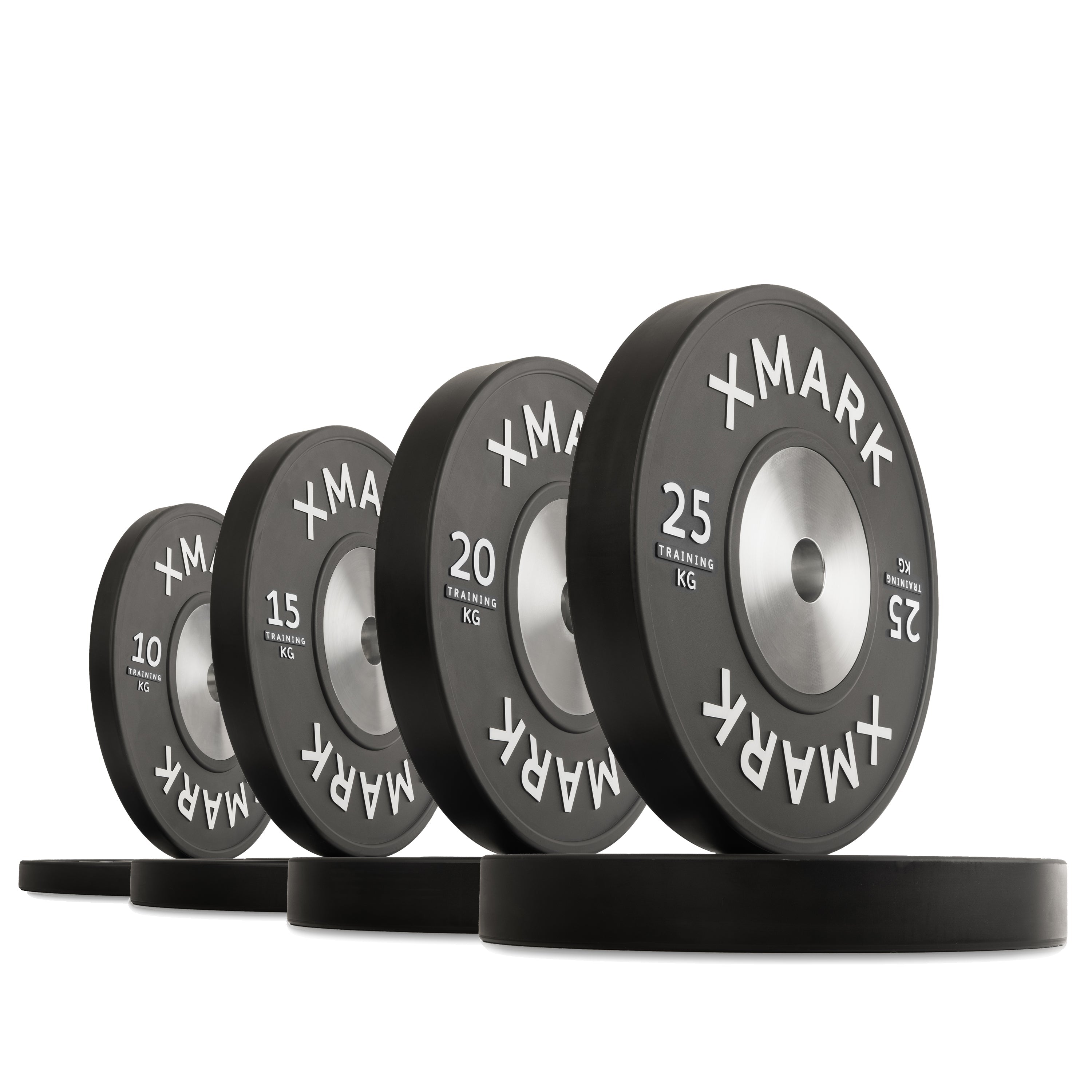 IWF Training Bumper Plates (KG) – Premium Black Pairs & Sets | XMARK